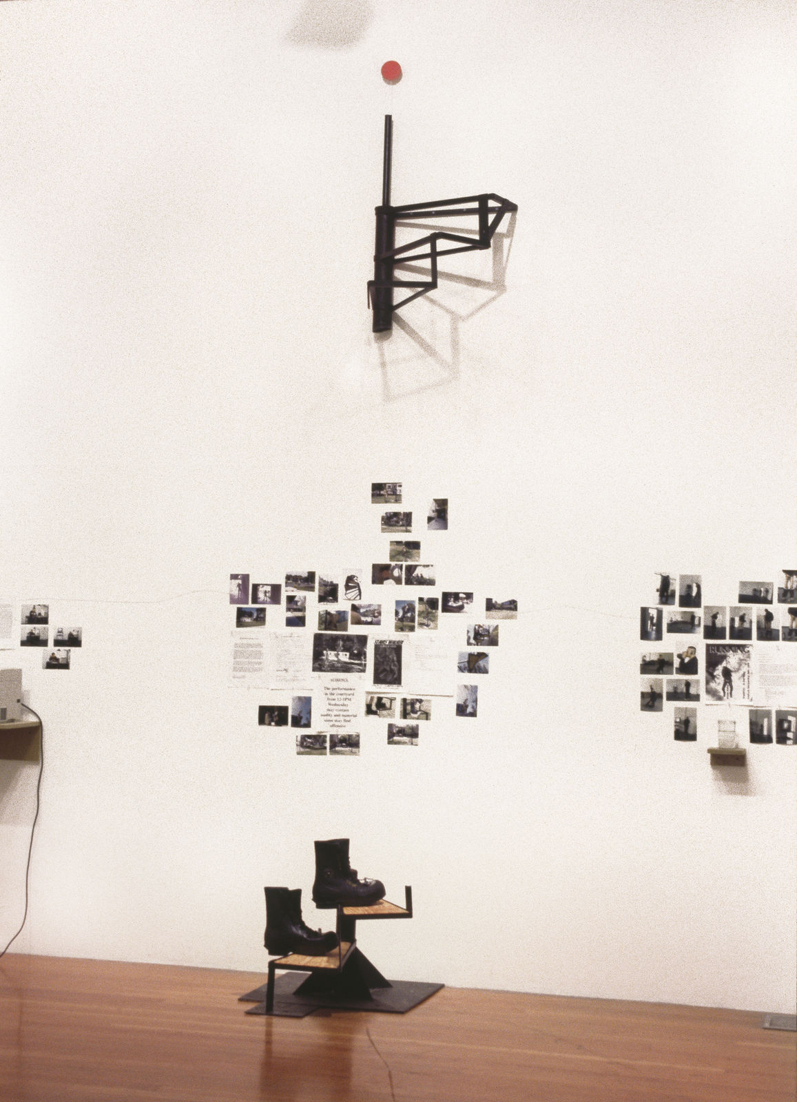 Shi Jin-Hua, Stairway Walker - A Tribute to Marcel Duchamp, 1996