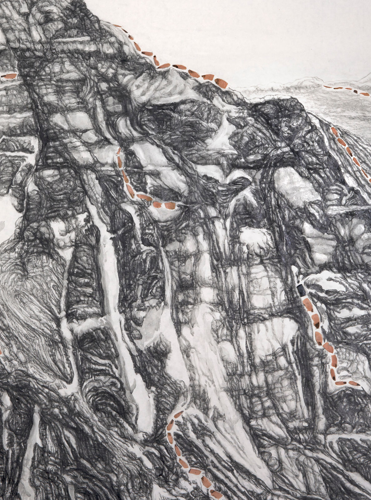 Shi Jin-Hua, Pen Walking #181, 2021–2022