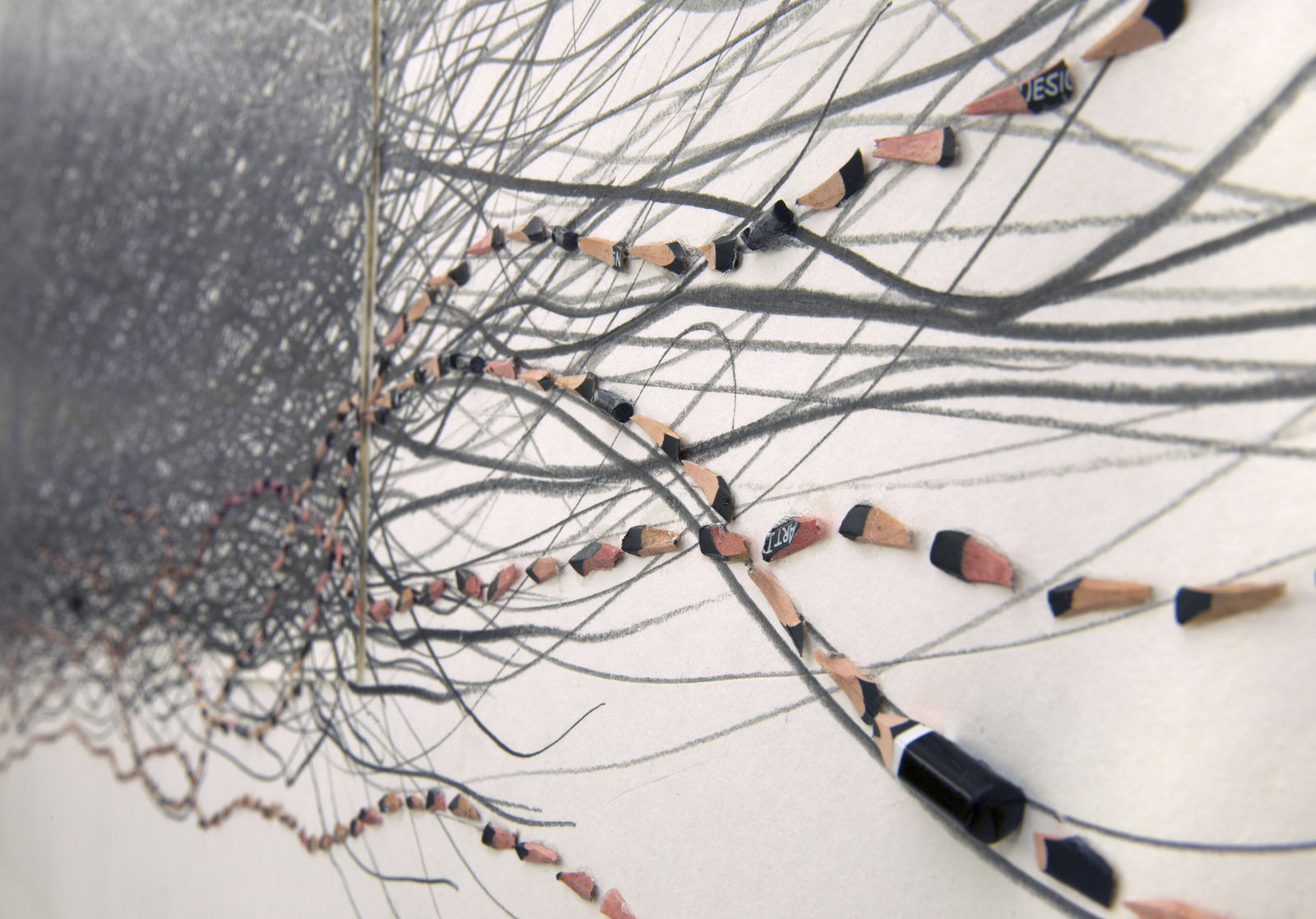 Shi Jin-Hua, Pen Walking #171, 2019