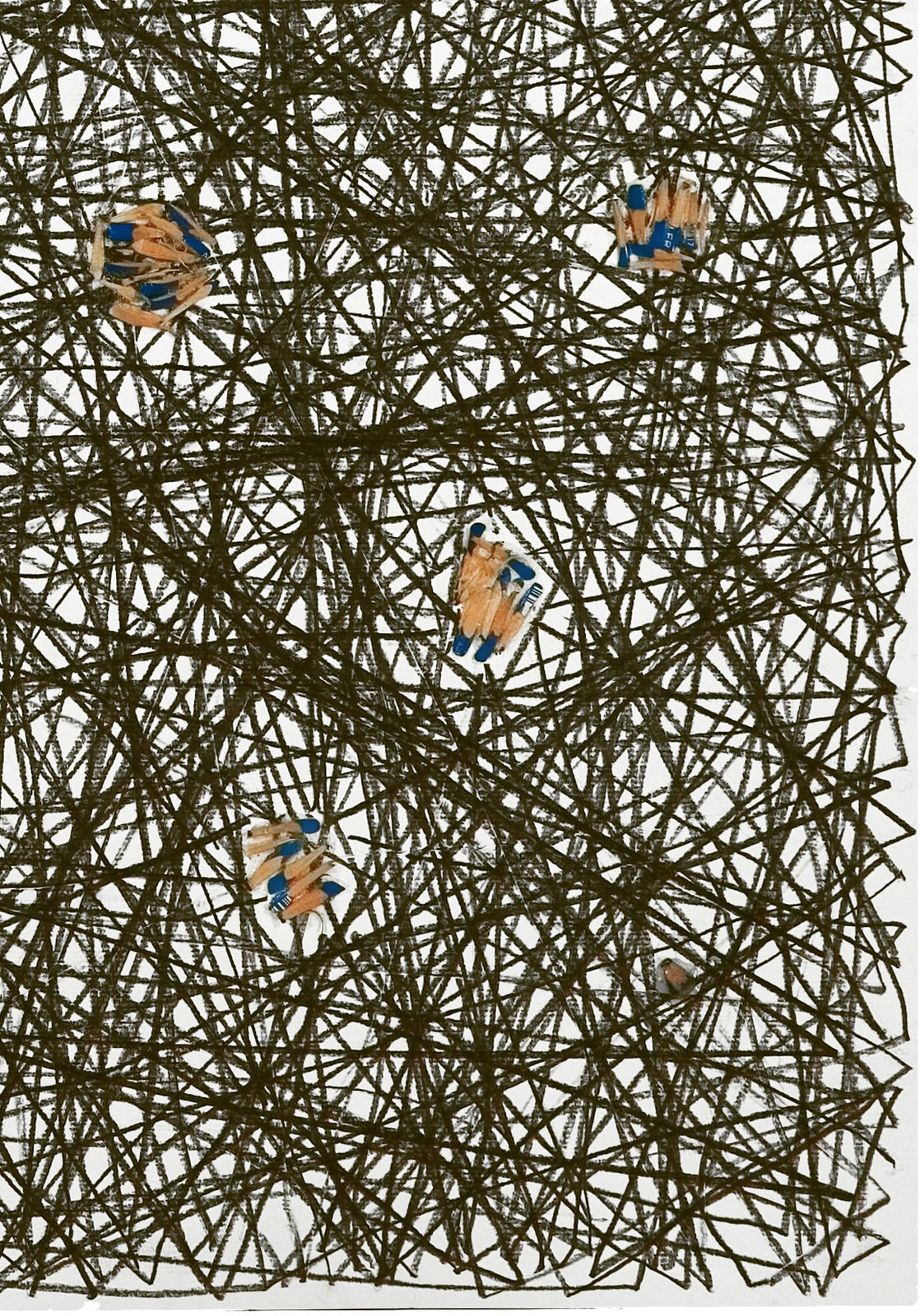 Shi Jin-Hua, Pen Walking #40, 2007