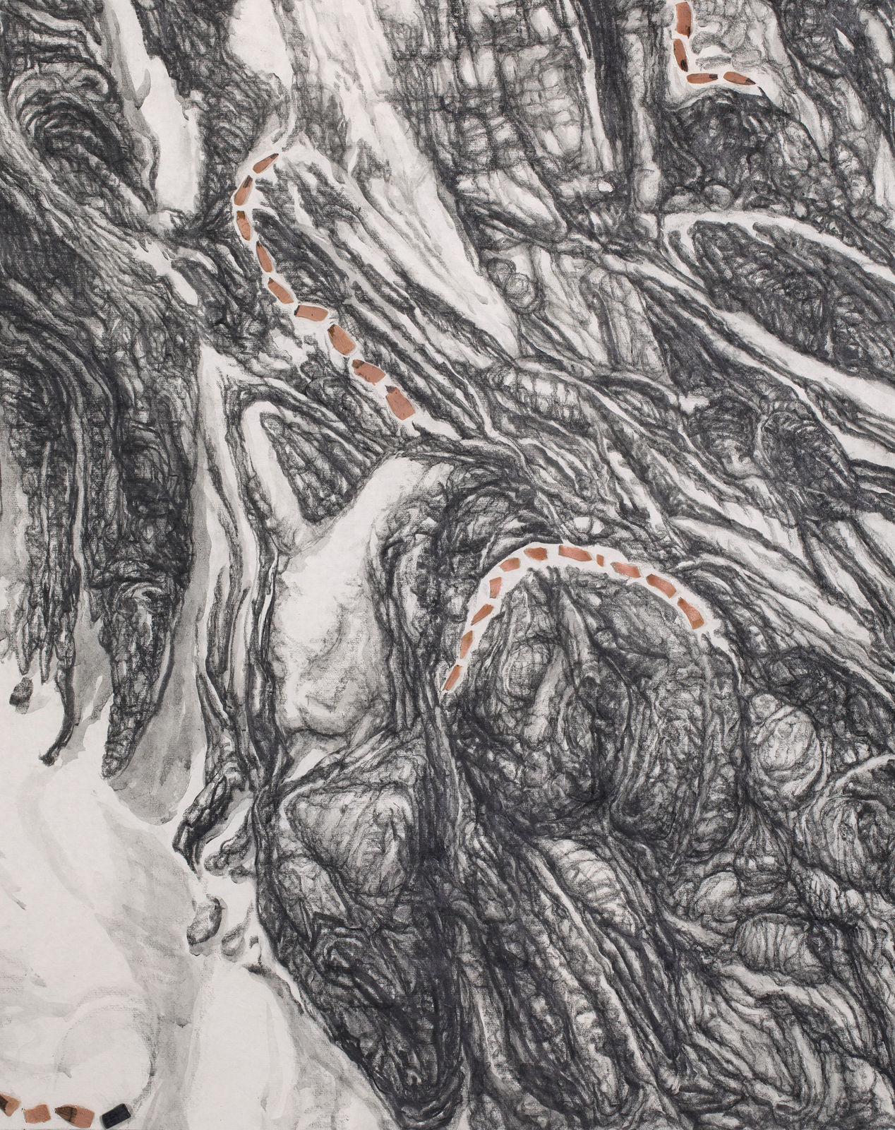 Shi Jin-Hua, Pen Walking #181, 2021–2022