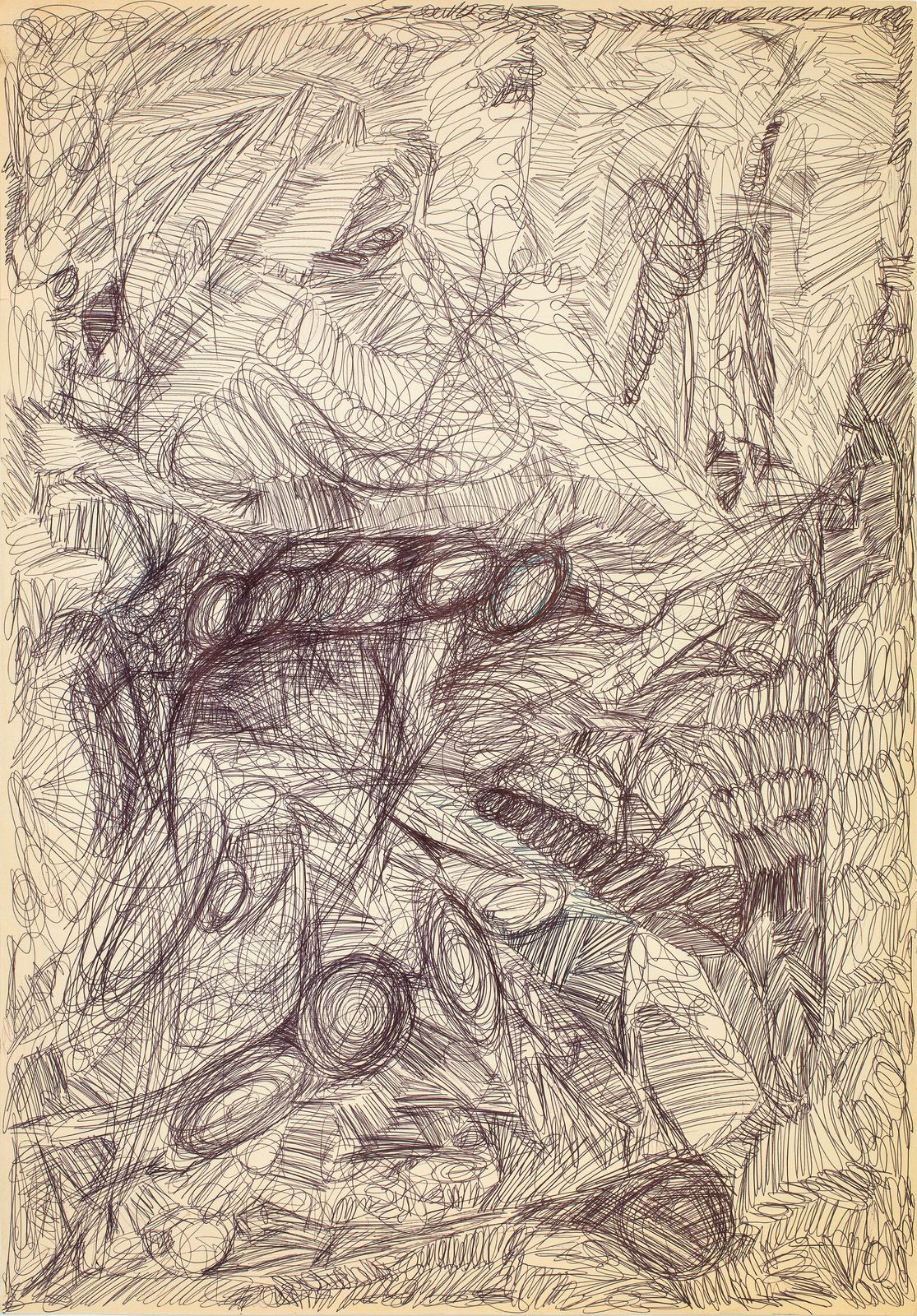 Shi Jin-Hua, Pen Walking #67, 2008