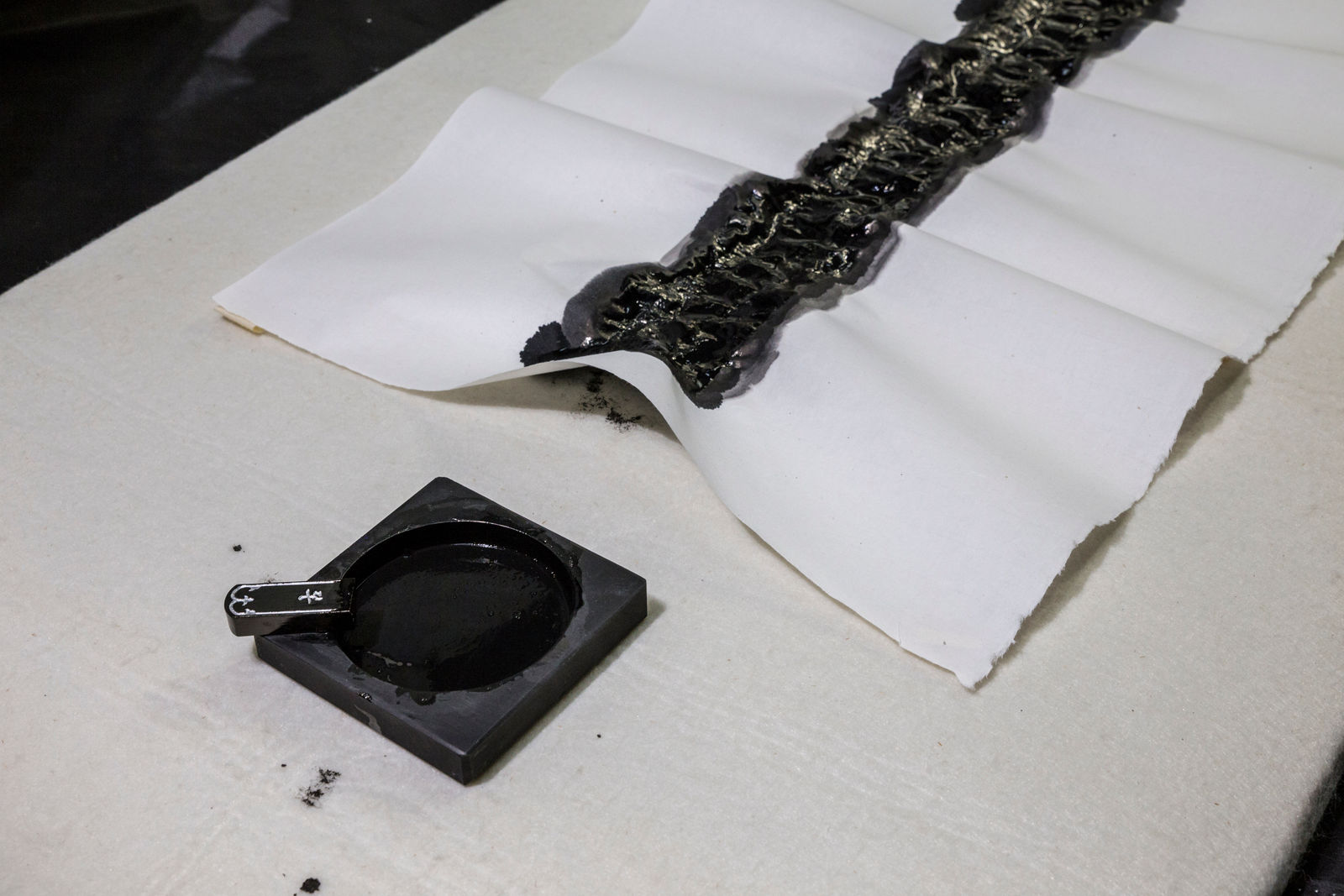 Shi Jin-Hua, Calligraphy of “一”, 2023