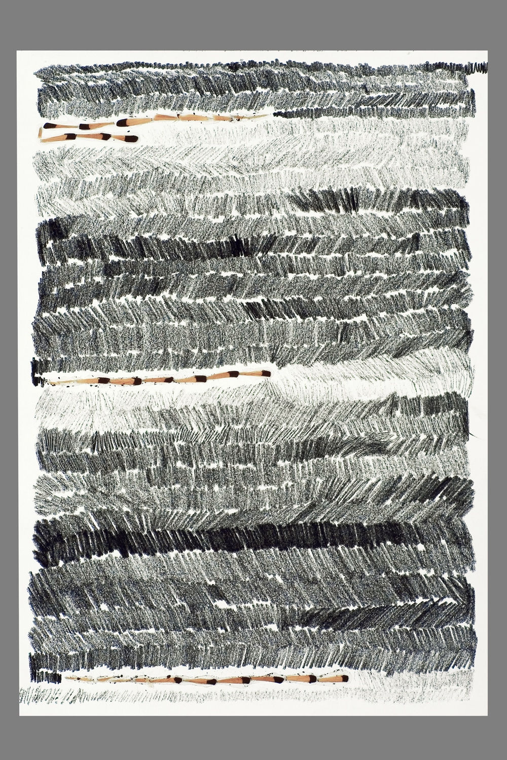 Shi Jin-Hua, Pen Walking #18, 2007