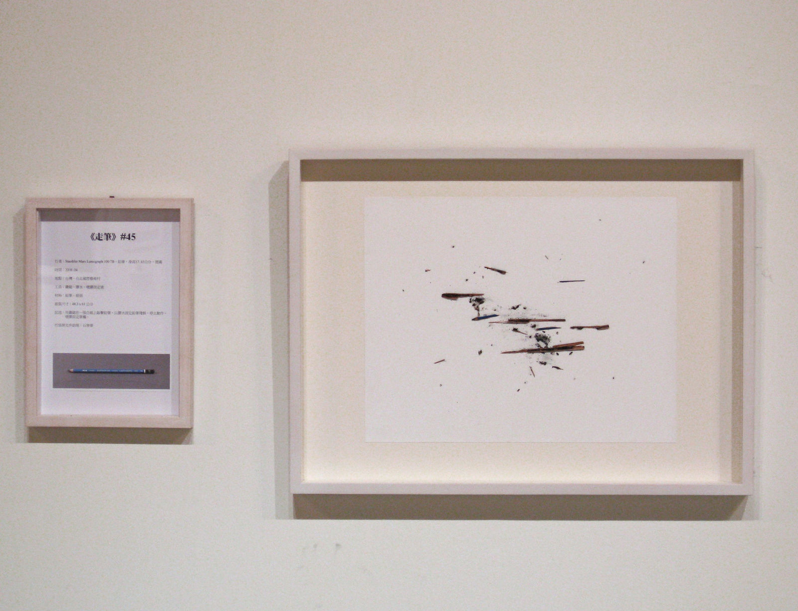 Shi Jin-Hua, Pen Walking #45, 2008