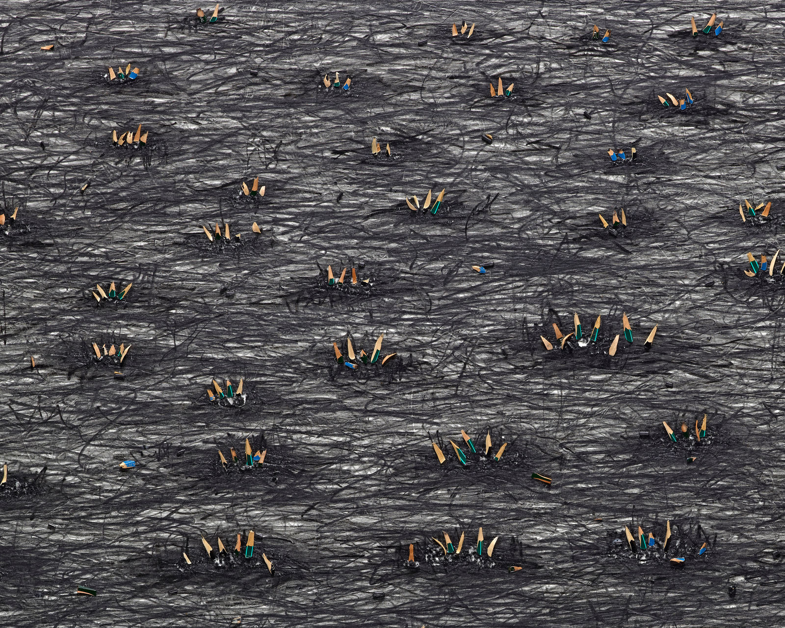 Shi Jin-Hua, Pen Walking #126, 2012