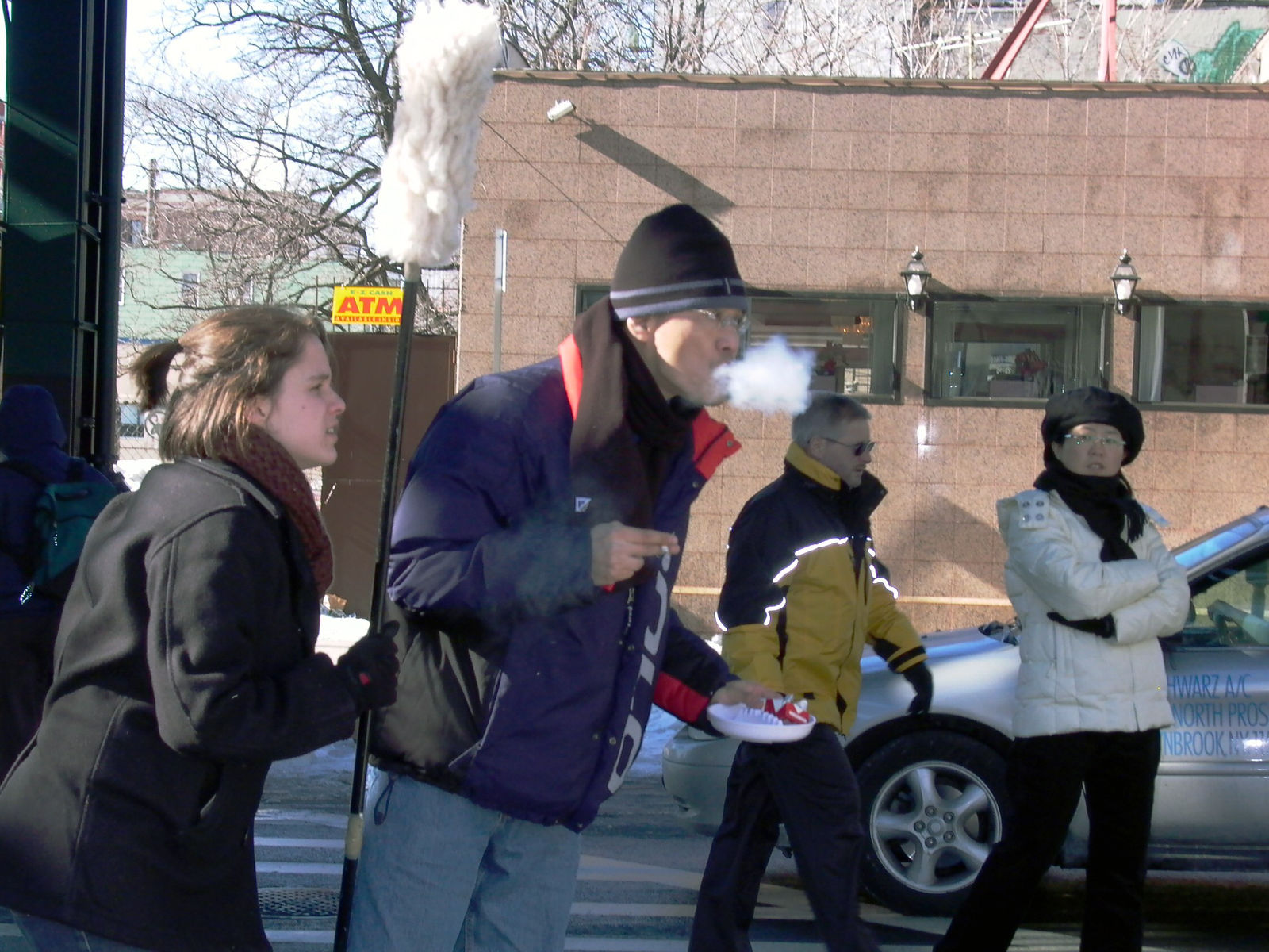 Shi Jin-Hua, Smoke Blowing, 2004