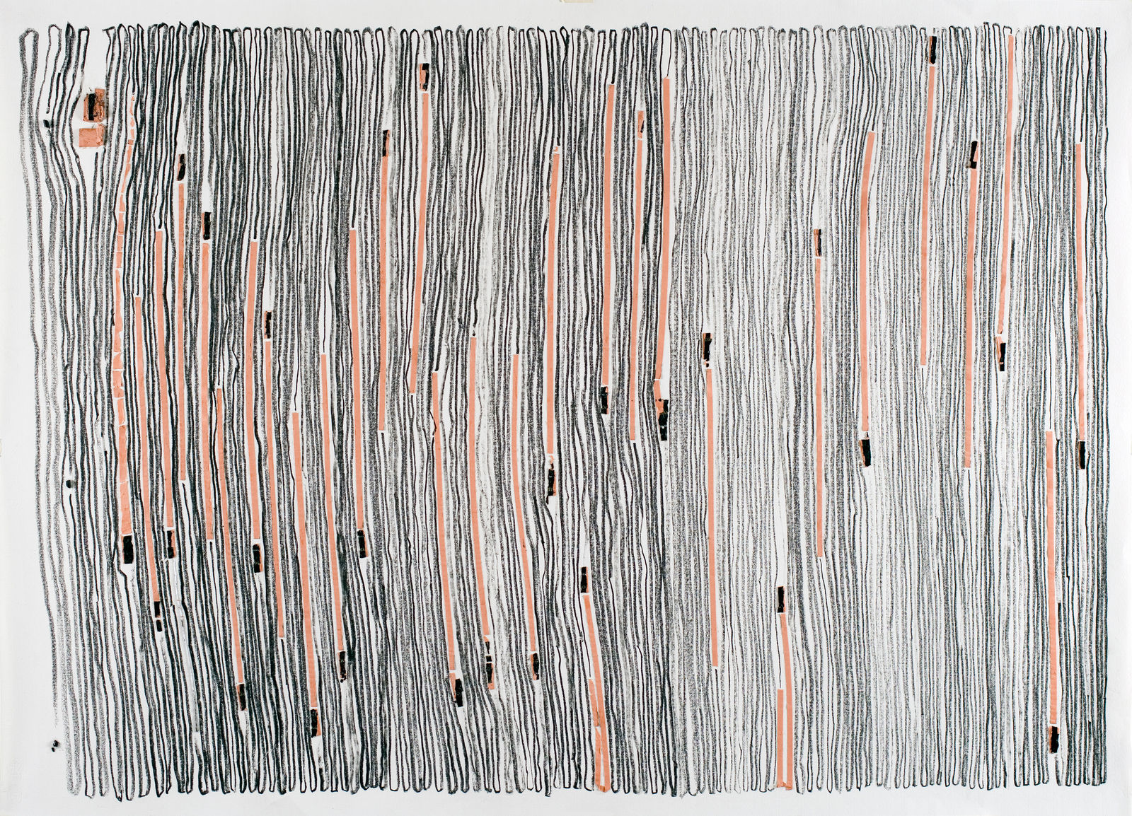 Shi Jin-Hua, Pen Walking #65, 2008