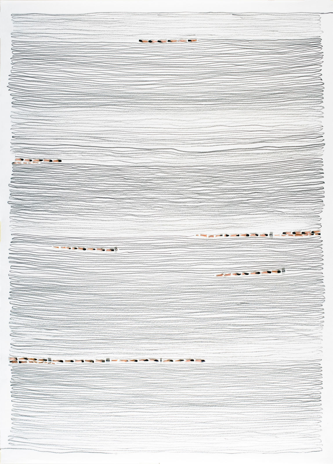 Shi Jin-Hua, Pen Walking #47, 2008