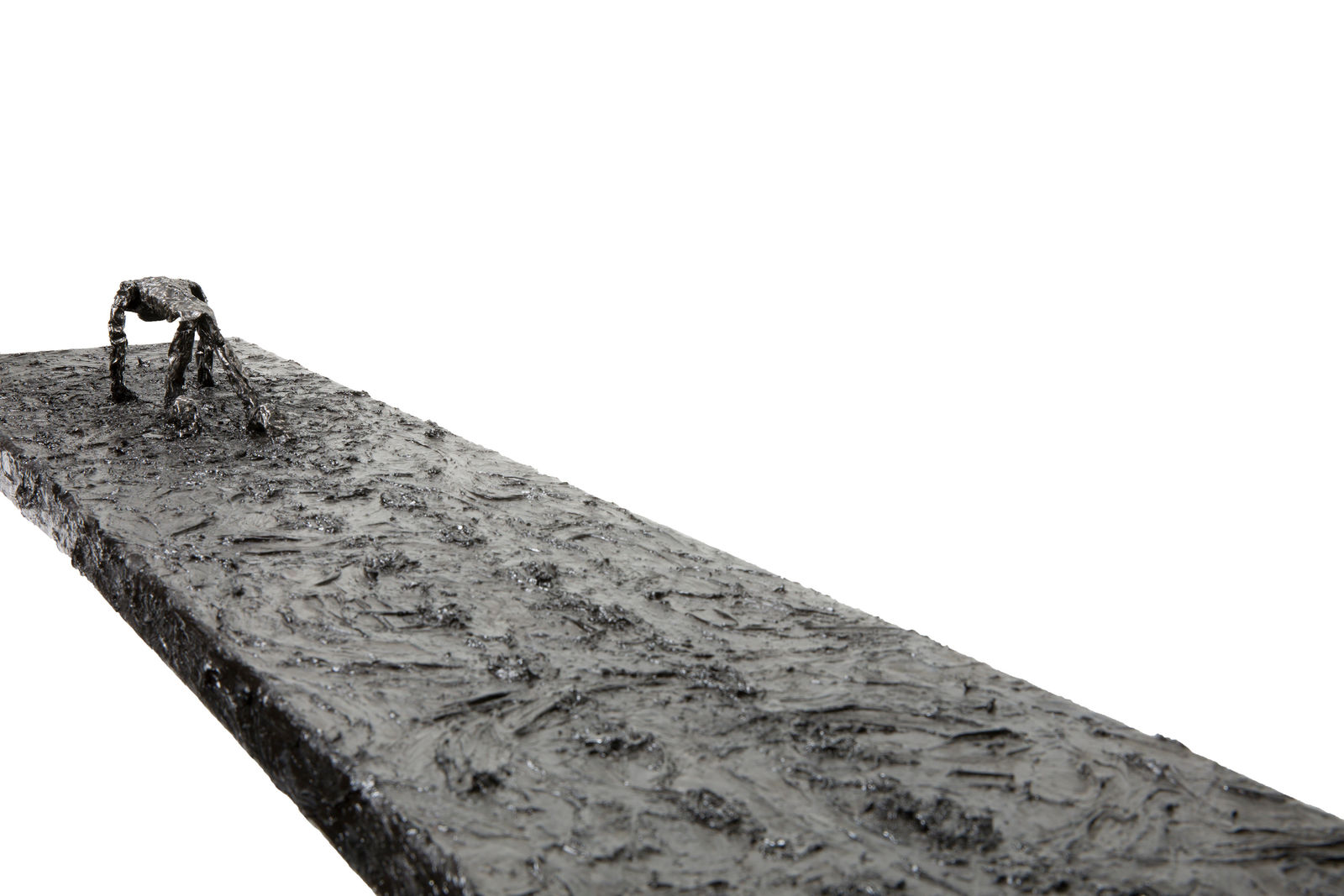 Shi Jin-Hua, A Crawling Man, 2018-2019