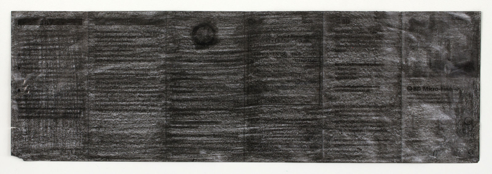 Shi Jin-Hua, Pen Walking #95, 2011