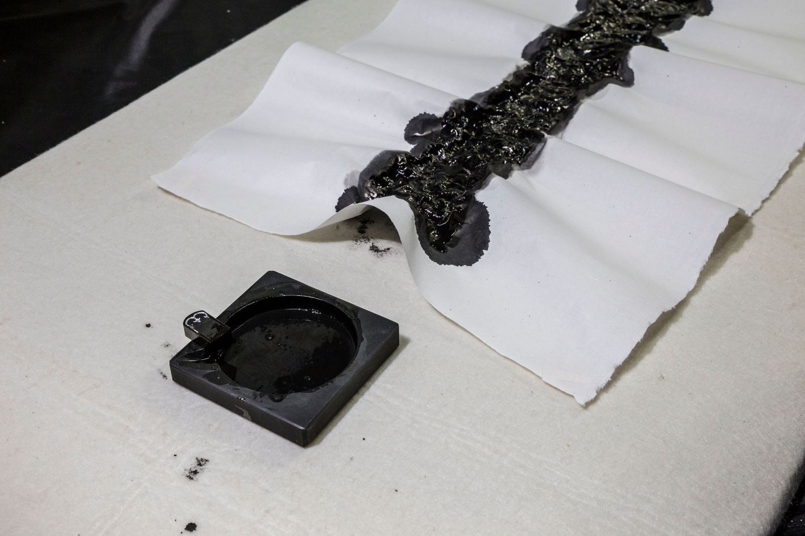 Shi Jin-Hua, Calligraphy of “一”, 2023