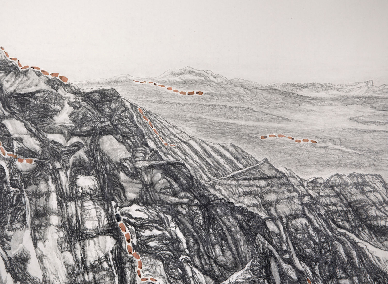 Shi Jin-Hua, Pen Walking #181, 2021–2022