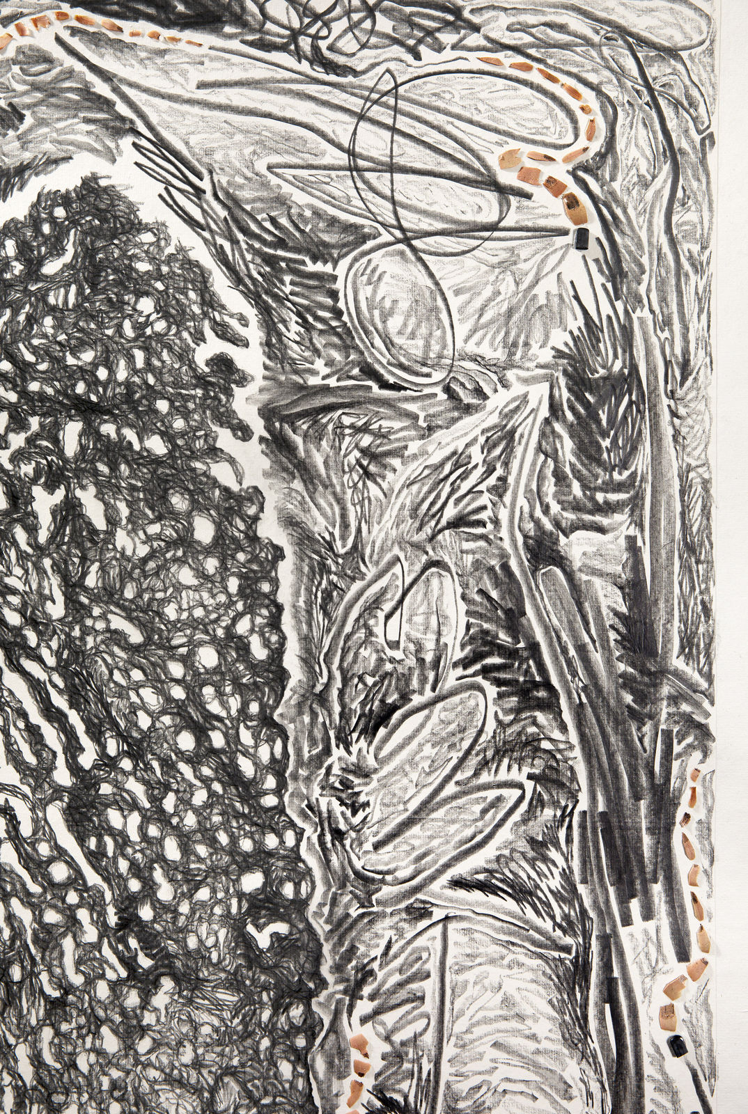 Shi Jin-Hua, Pen Walking #172, 2019