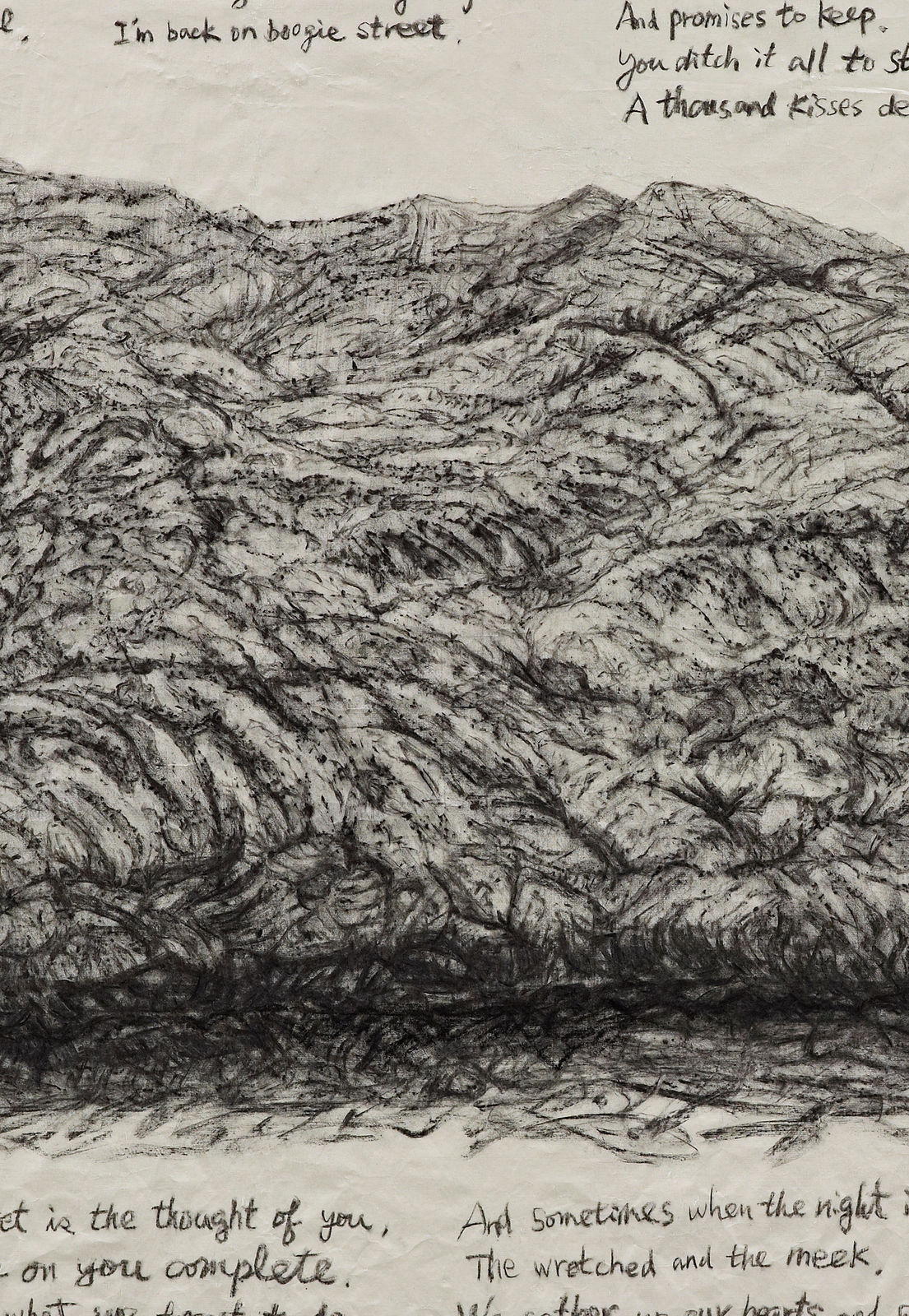 Shi Jin-Hua, Basalt under the Bodhi Tree, 2015