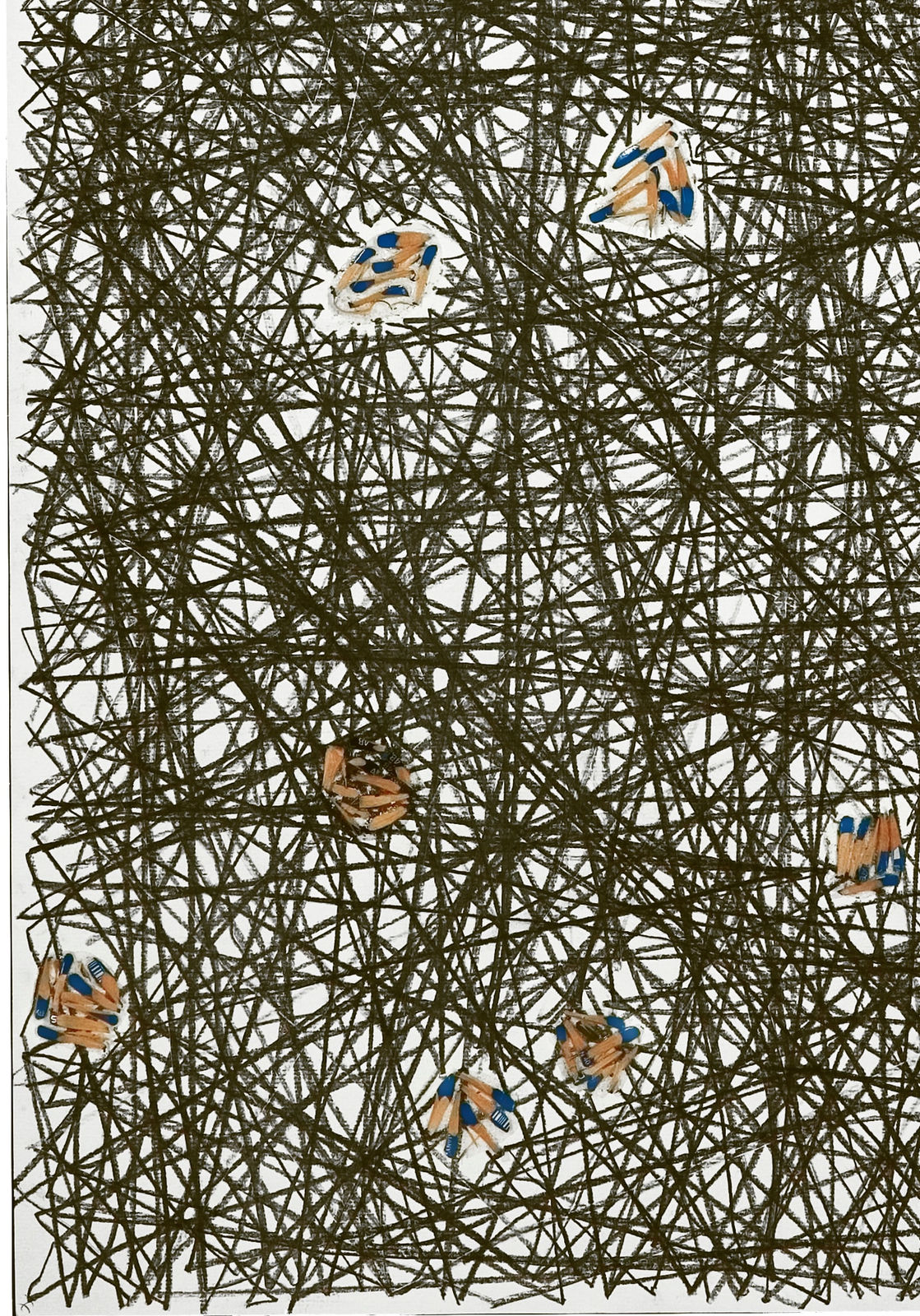 Shi Jin-Hua, Pen Walking #40, 2007