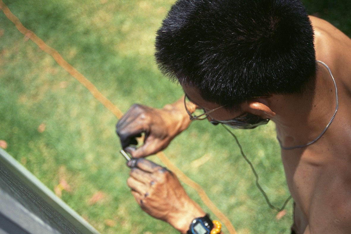 Shi Jin-Hua, Pencil Walker, 1996–2015
