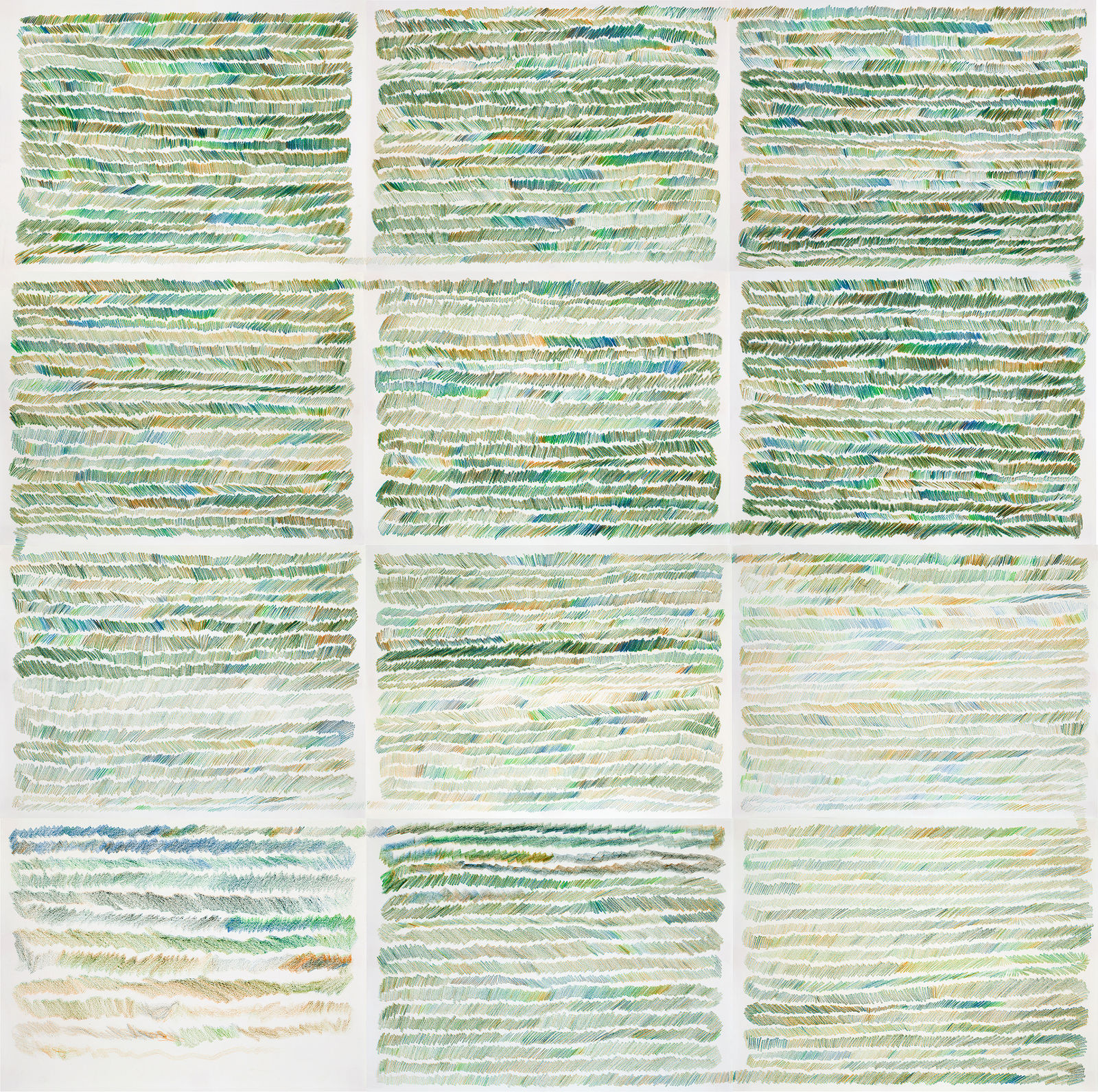 Shi Jin-Hua, Pen Walking #75, 2009