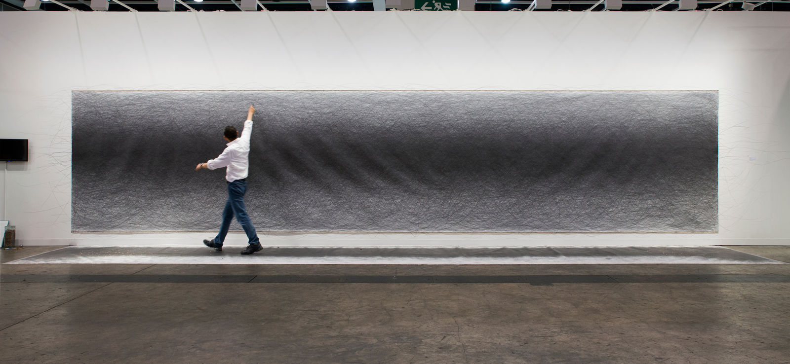 Shi Jin-Hua, A 100km Walk, 2012-2017