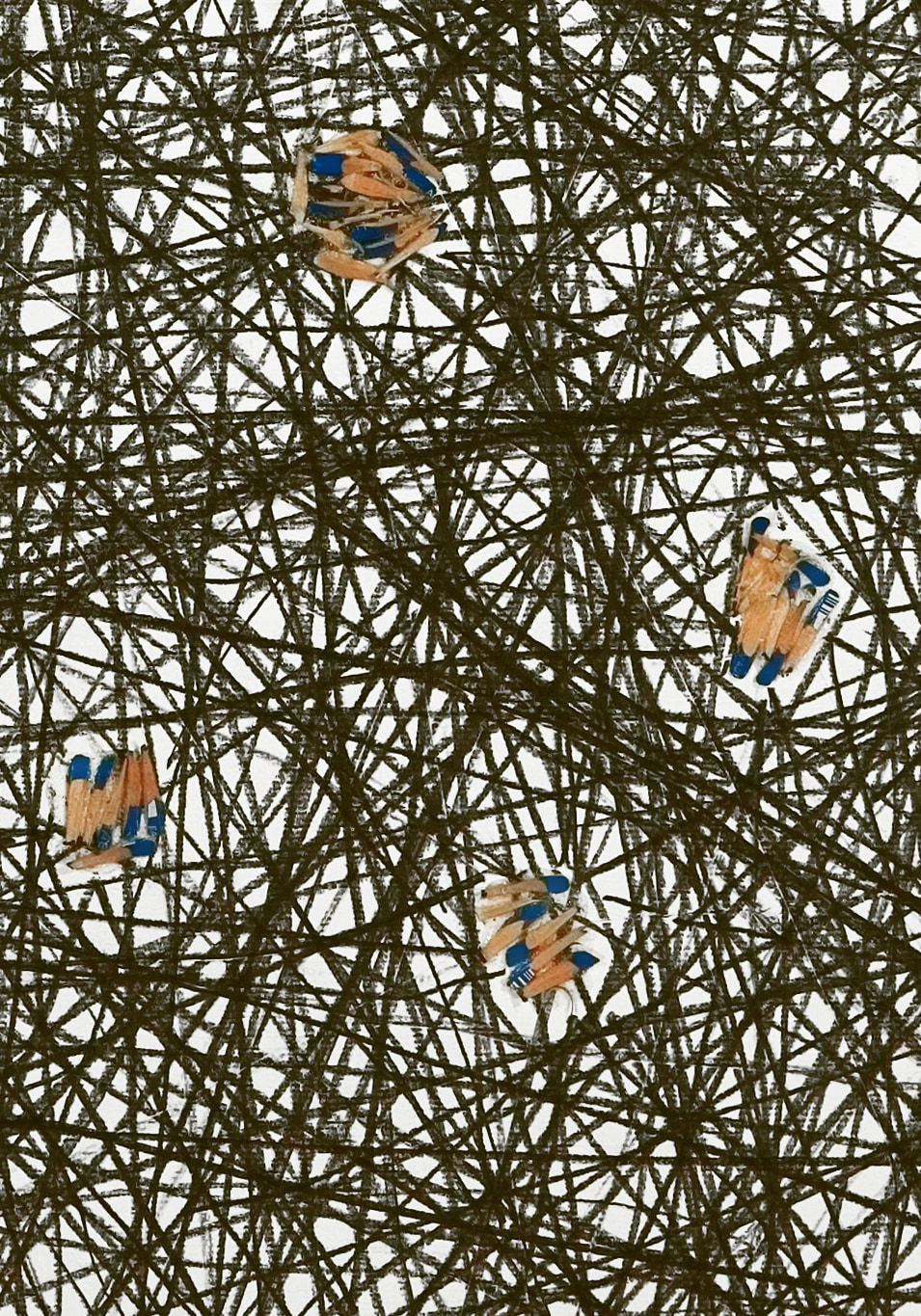 Shi Jin-Hua, Pen Walking #40, 2007