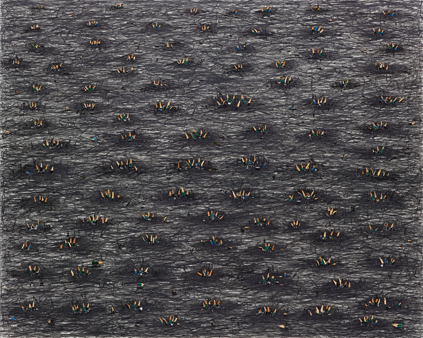 Shi Jin-Hua, Pen Walking #126, 2012