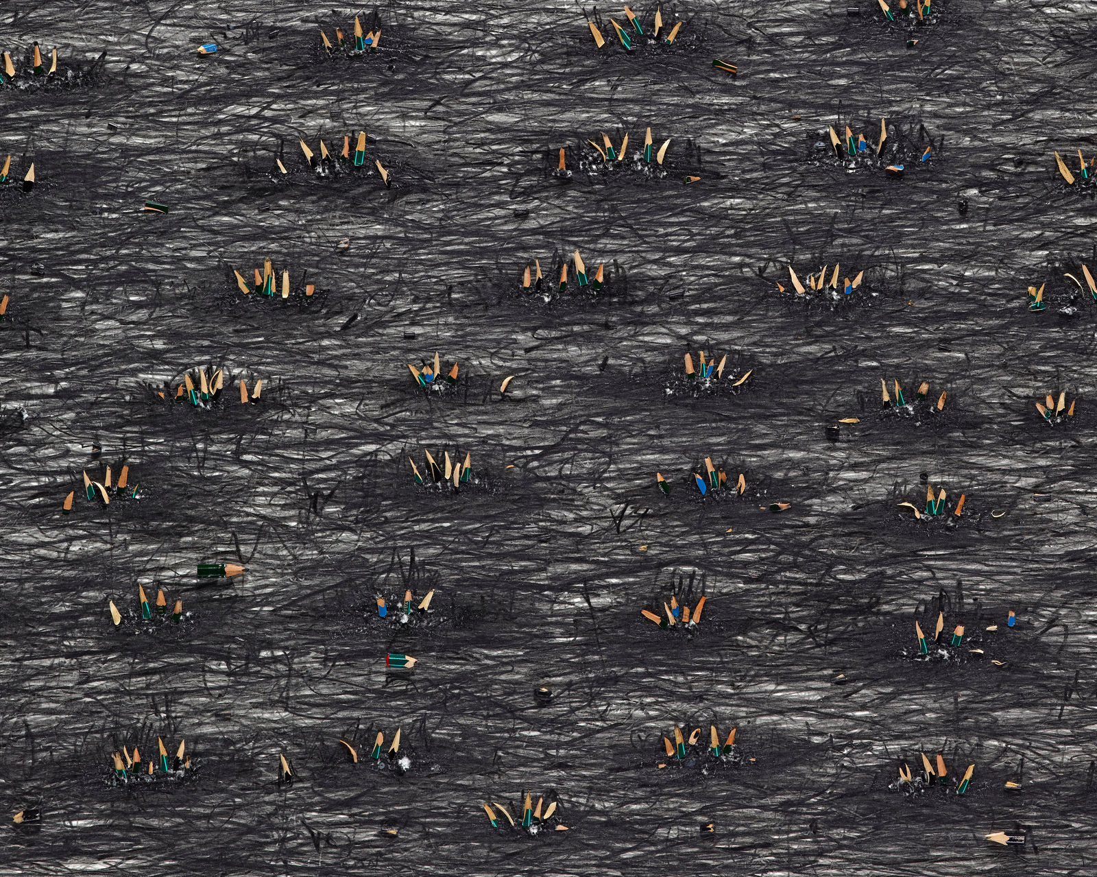 Shi Jin-Hua, Pen Walking #126, 2012