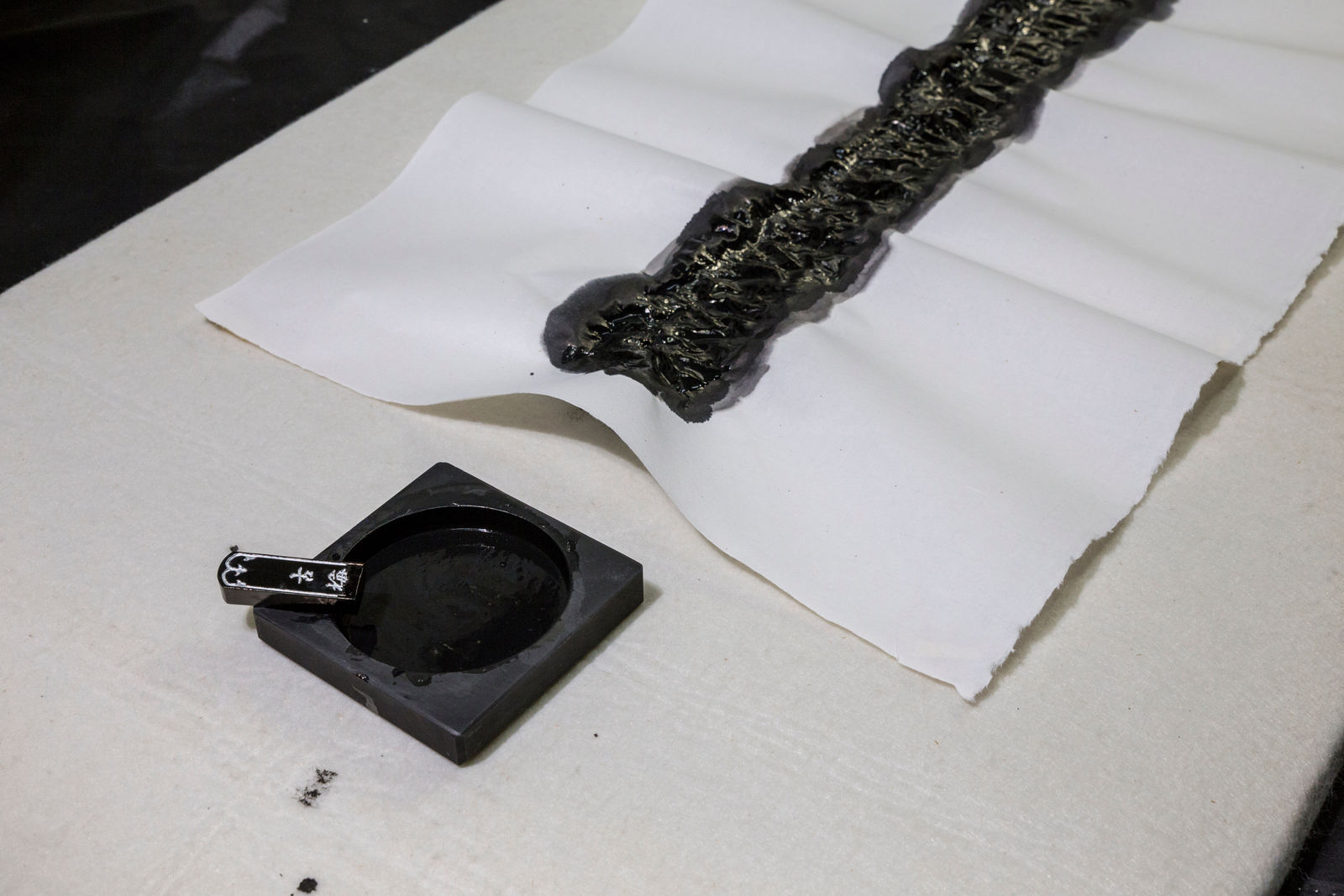 Shi Jin-Hua, Calligraphy of “一”, 2023