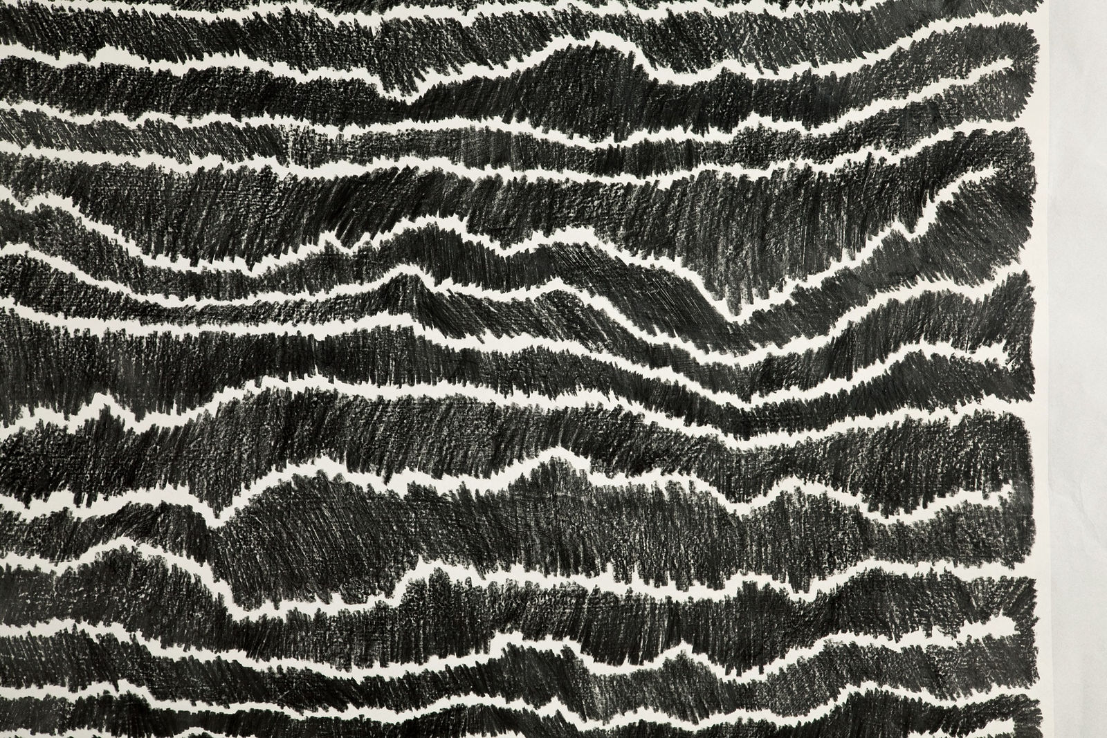 Shi Jin-Hua, Pen Walking #115, 2011