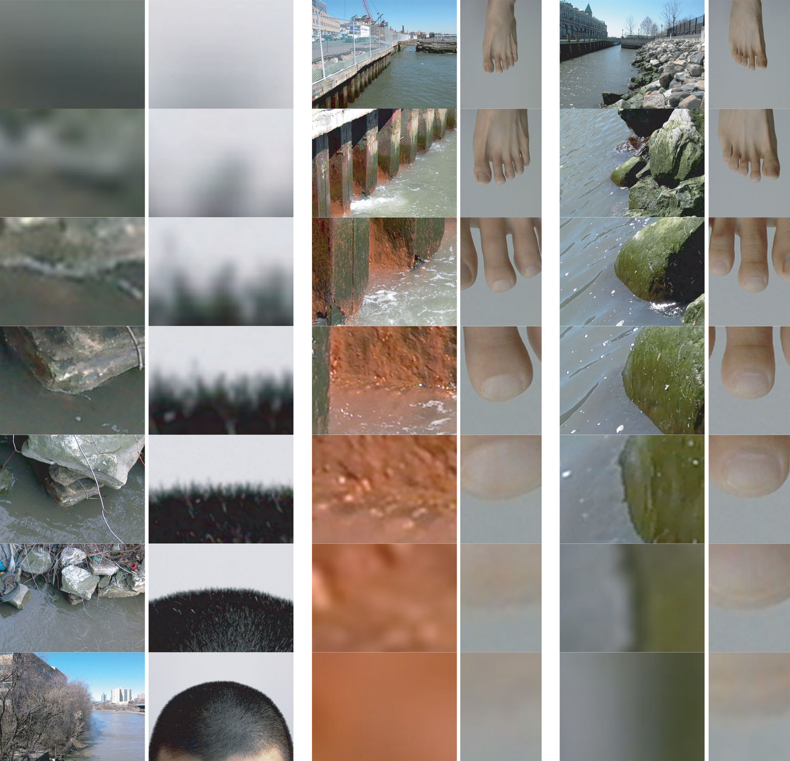 Shi Jin-Hua, Searching Center and Boundary - Manhattan version, 2004