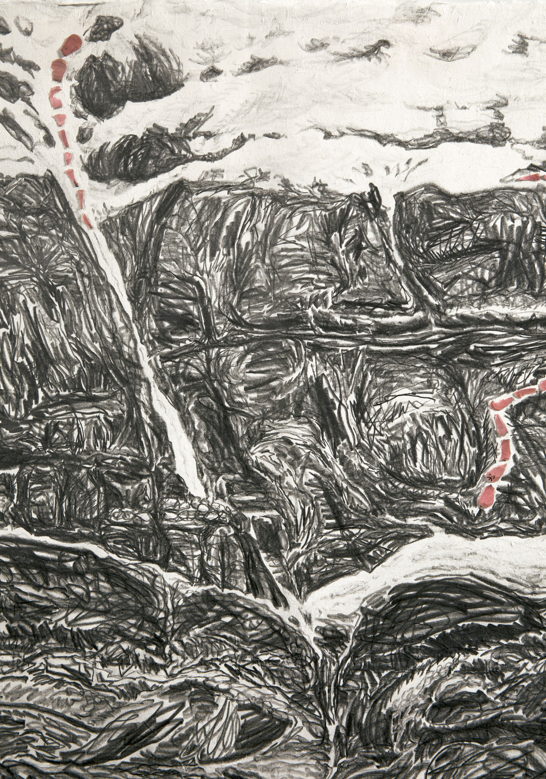 Shi Jin-Hua, Pen Walking #168, 2018-2019