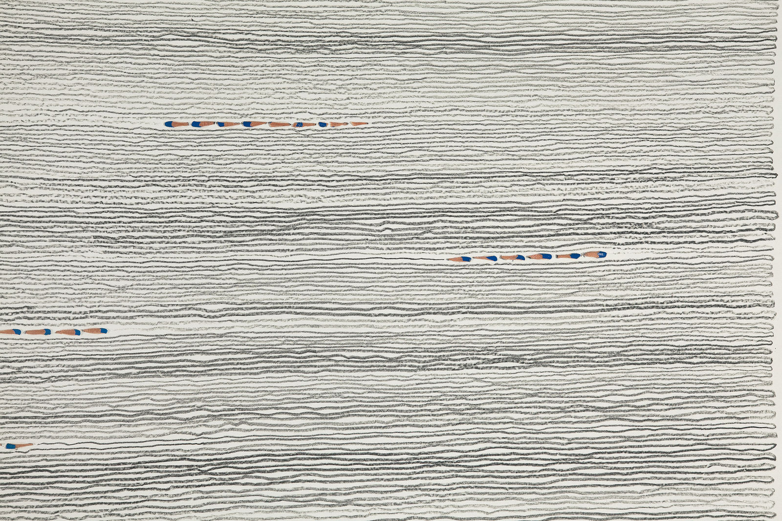Shi Jin-Hua, Pen Walking #117, 2011