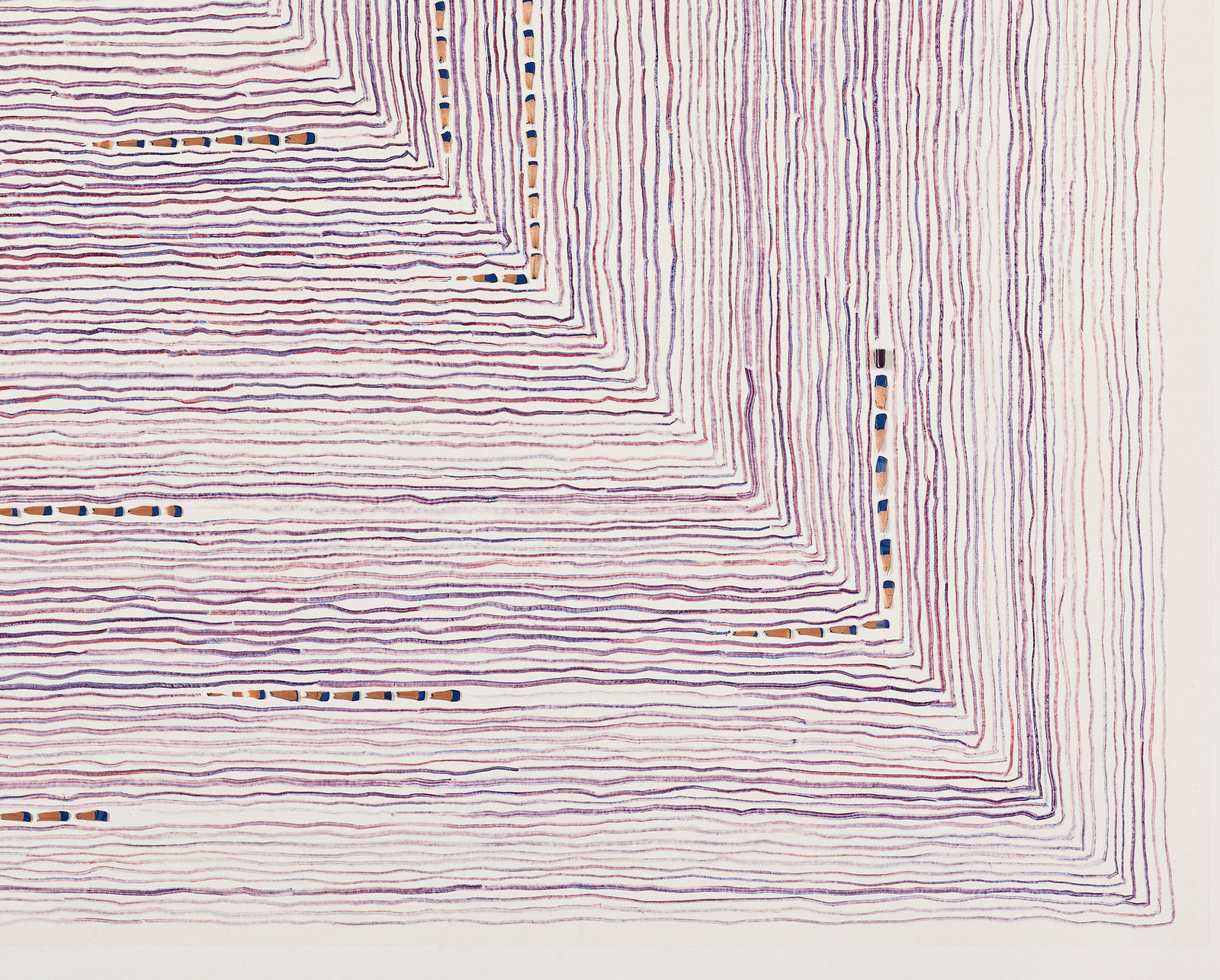 Shi Jin-Hua, Pen Walking #149, 2015