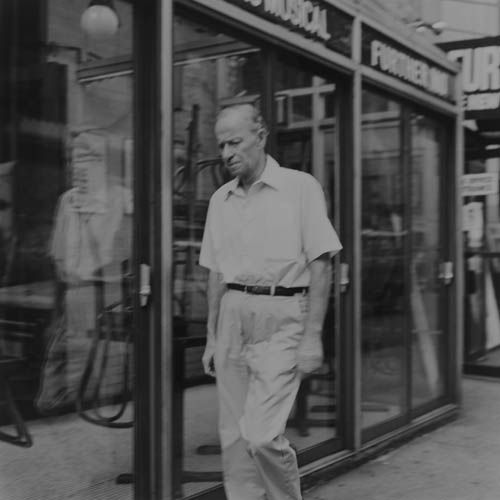 Dag Alveng, New York II 1/4 / Mann som ser ned, 1990