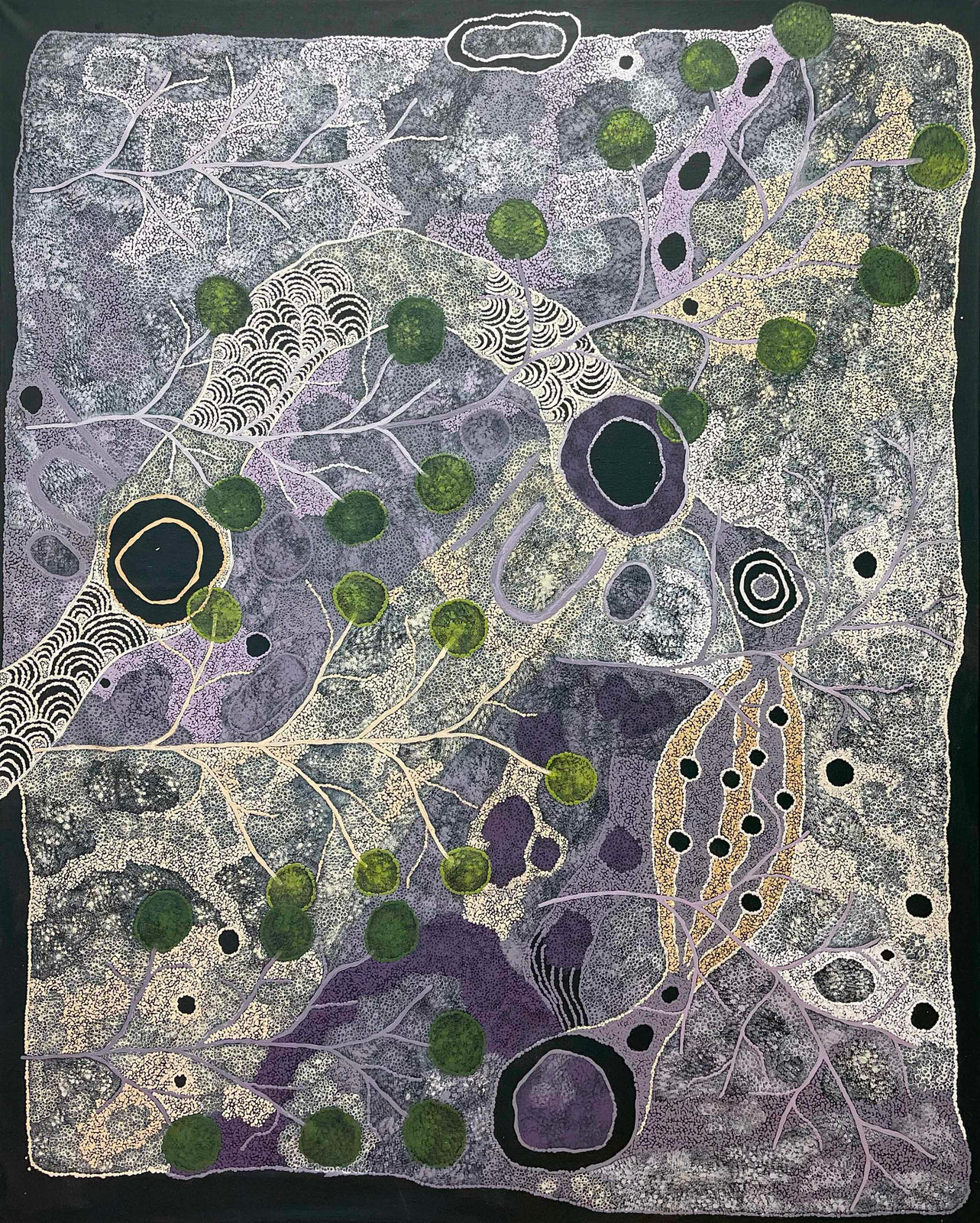 Tanya Umatji Tjapalyi, Ngayuku Ngunytjunku Tjukurpa (My Mother’s story), 2025