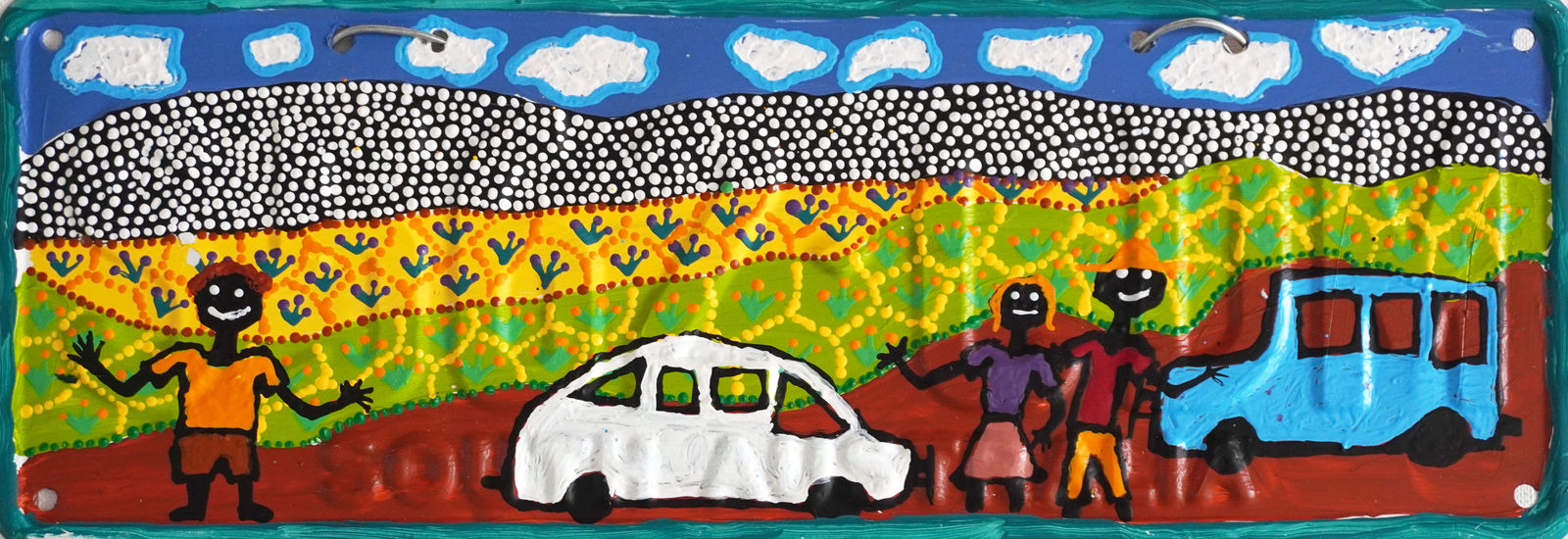 Natasha Namatjira Carroll, They all Went out Bush in their New Cars to Test them Out, 2025