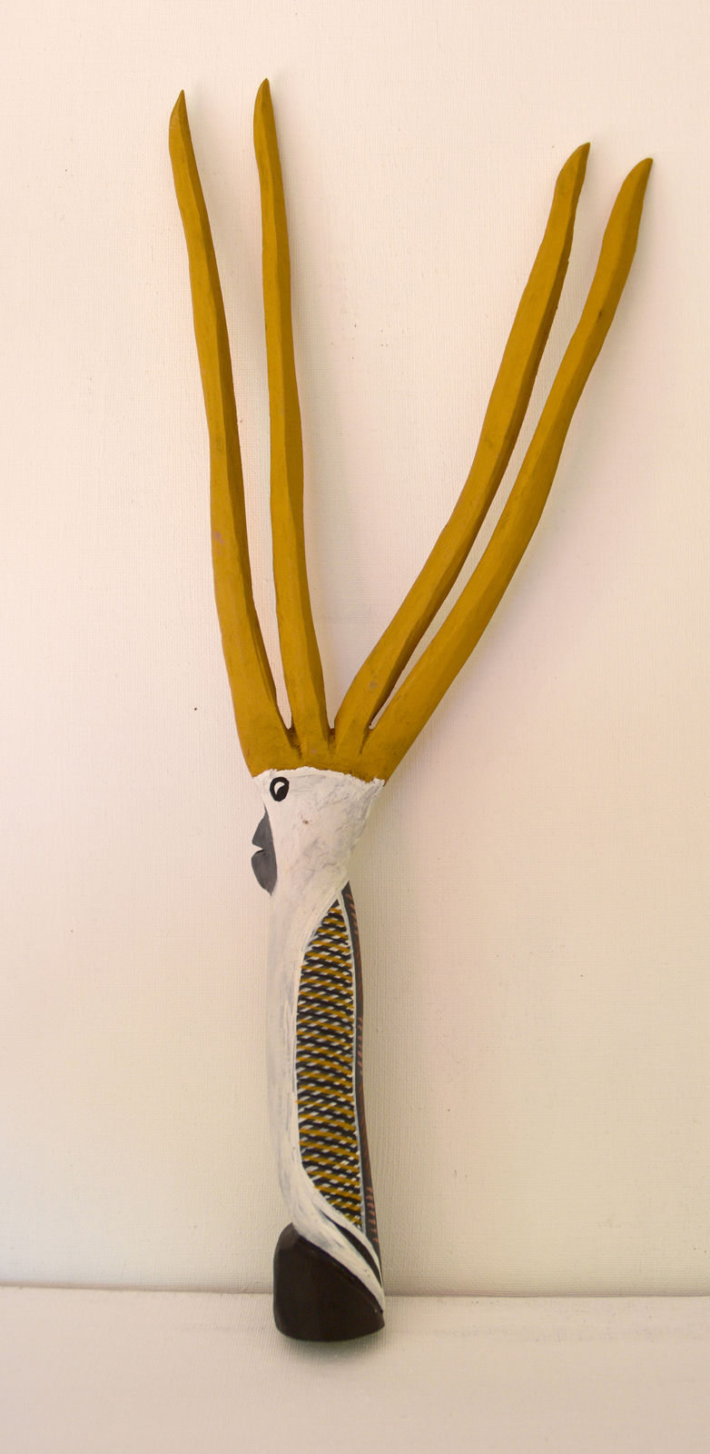 Irene Henry & Harold Goodman, Ngarradj (Sulphur Crested Cockatoo), 2023