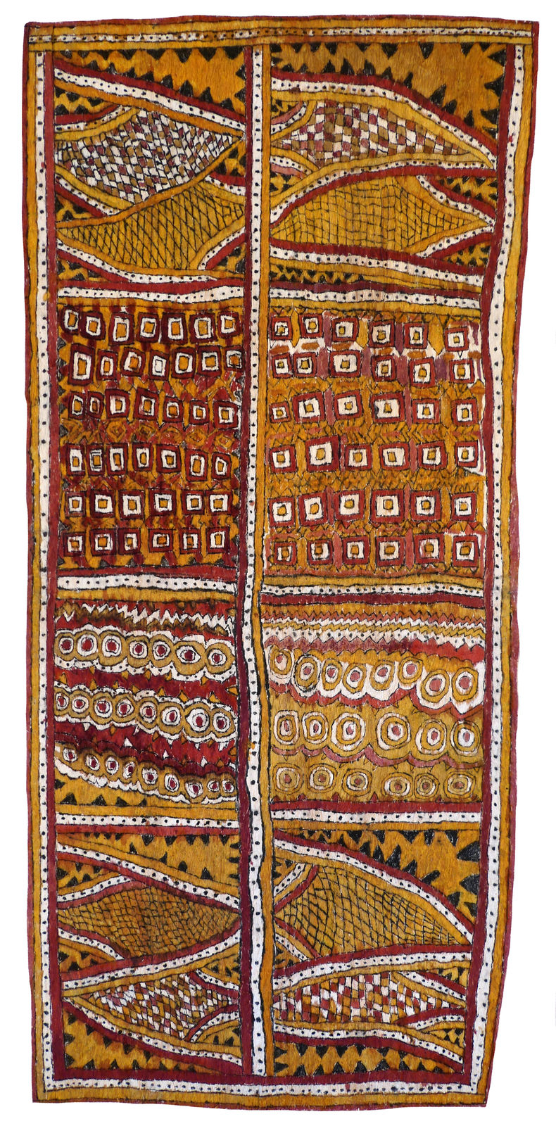 Dulcie Koré, Ömie mountains, beaks of the Papuan Hornbill, eggs of the Dwarf Cassowary and spots of the wood-boring grub, 2022