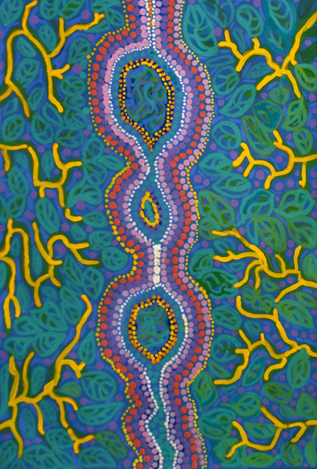 Dorothy Forrest, Billabong Country, 2023