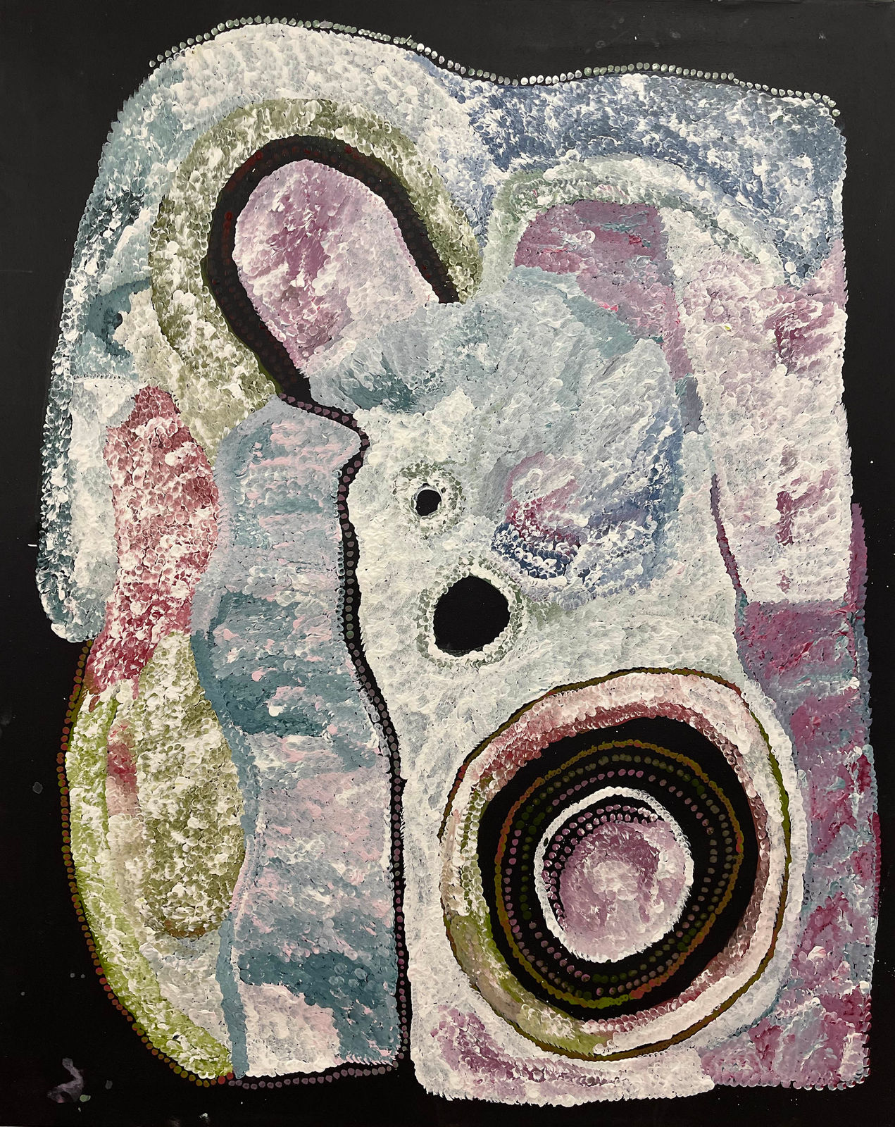 Betty Campbell, Minymaku Tjukurpa (Women's Story), 2023