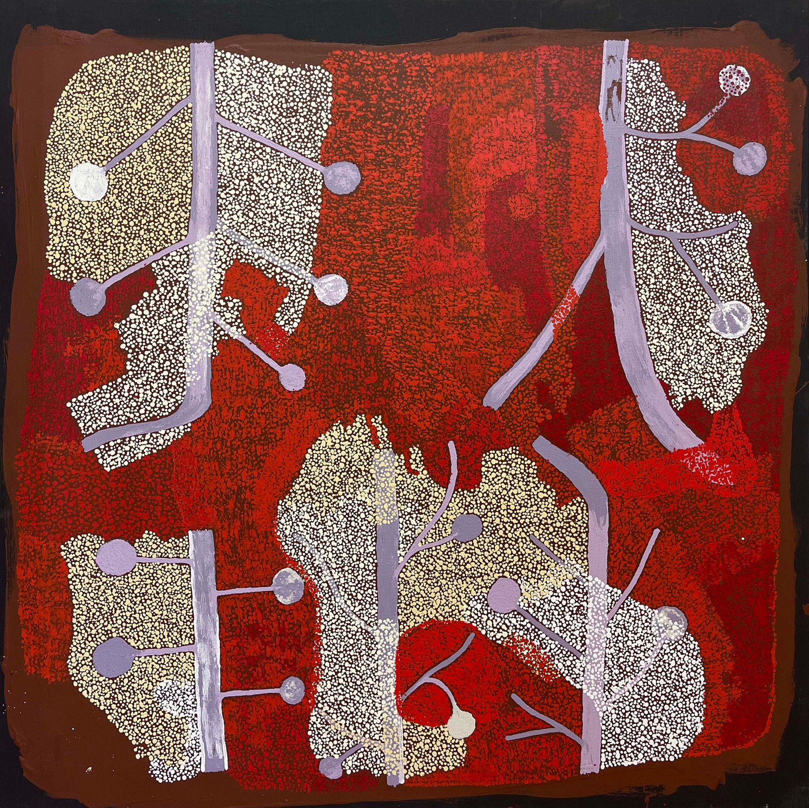 Tanya Umatji Tjapalyi, Ngayuku Nyuntjunku Tjukurpa (My Mother’s story), 2022