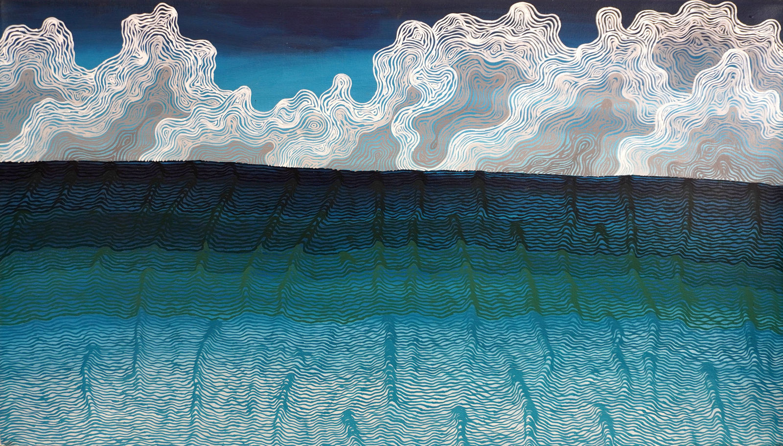 Wendy Warrie, Out on the Horizon, 2024