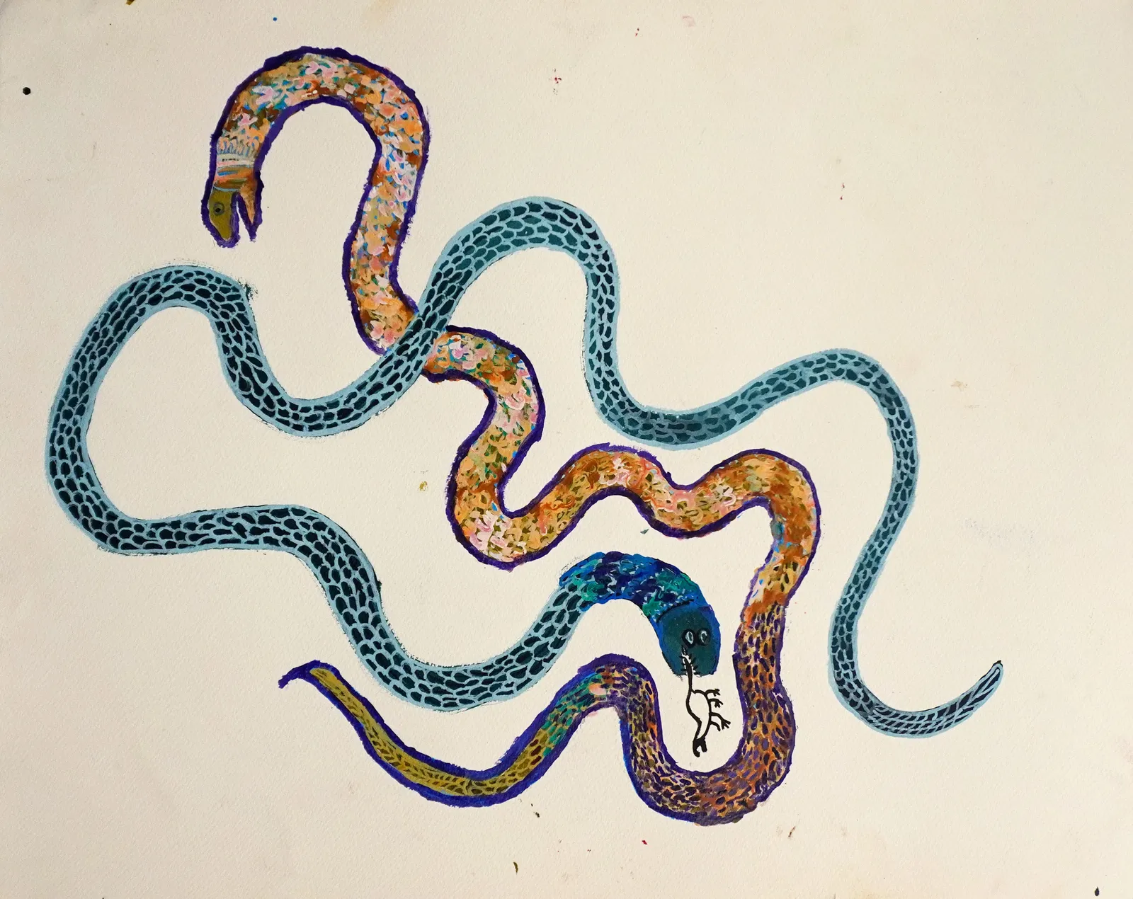 Mary Katatjuku Pan, Animal Tjuta - Animals from Watarru, 2025