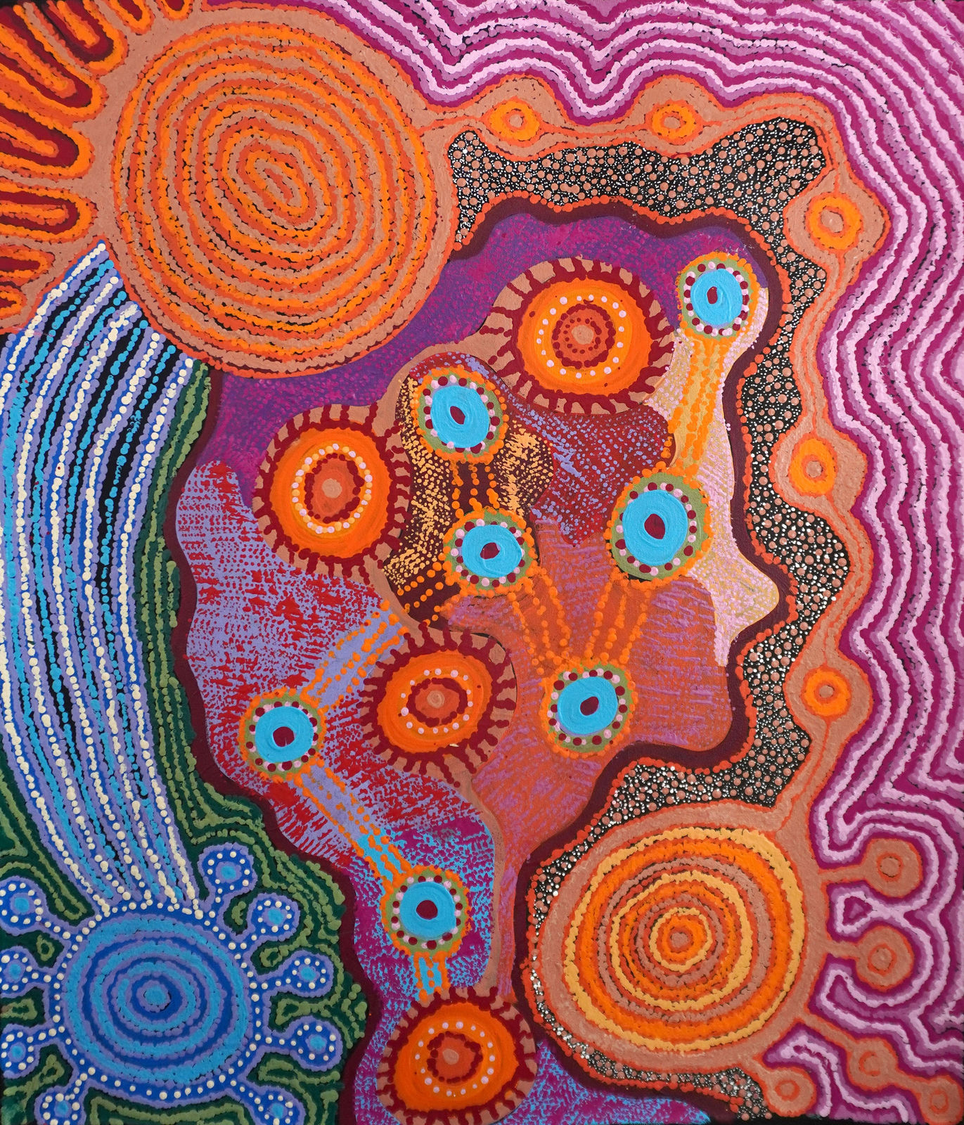 Carolyn Dunn Tjaruwa, Piltati Tjukurpa, 2024