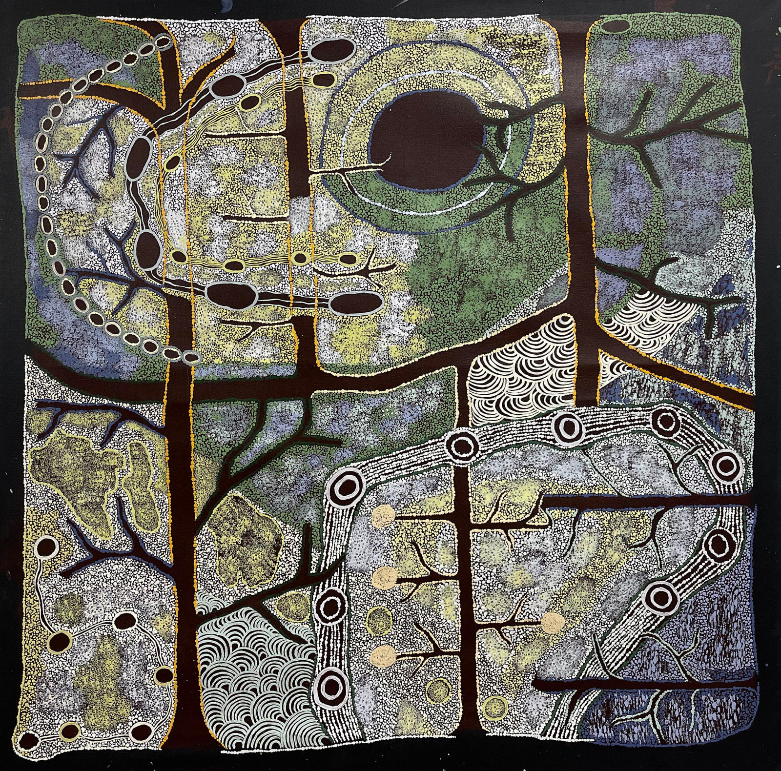 Tanya Umatji Tjapalyi, Ngayuku Ngunytjunku Tjukurpa (My Mother’s story), 2023