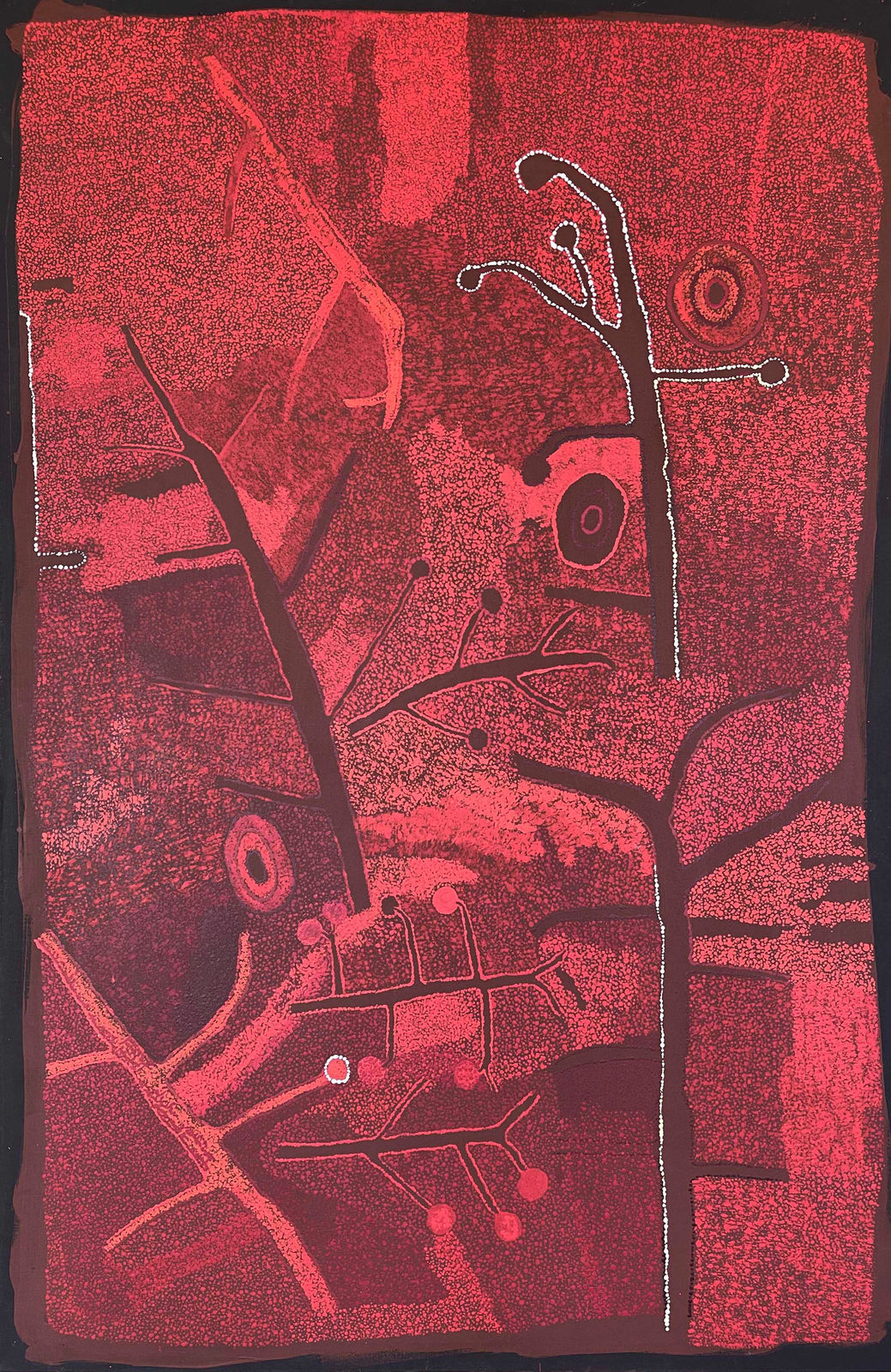 Tanya Umatji Tjapalyi, Ngayuku Ngunytjunku Tjukurpa (My Mother’s story), 2022