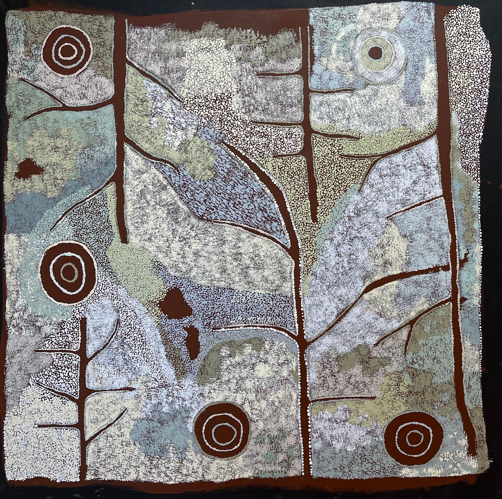 Tanya Umatji Tjapalyi, Ngayuku Nyuntjunku Tjukurpa (My Mother’s story), 2022