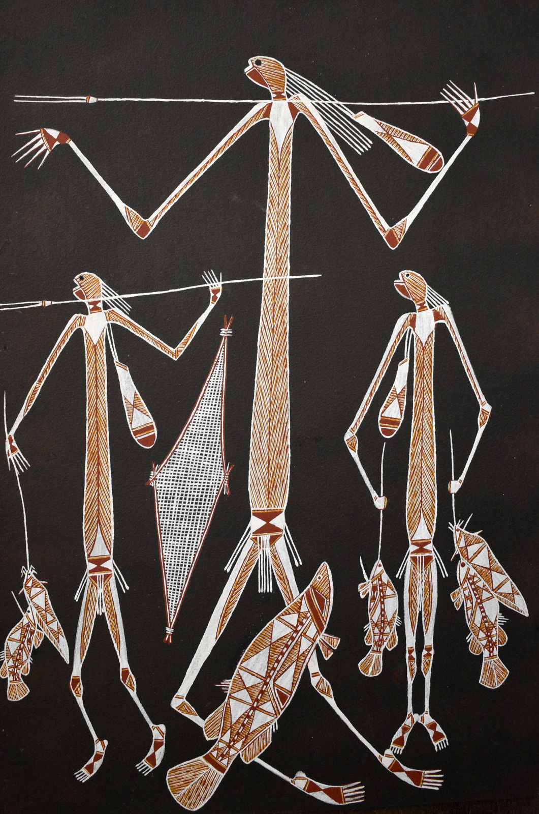 Graham Badari, Family Fishing, 2018