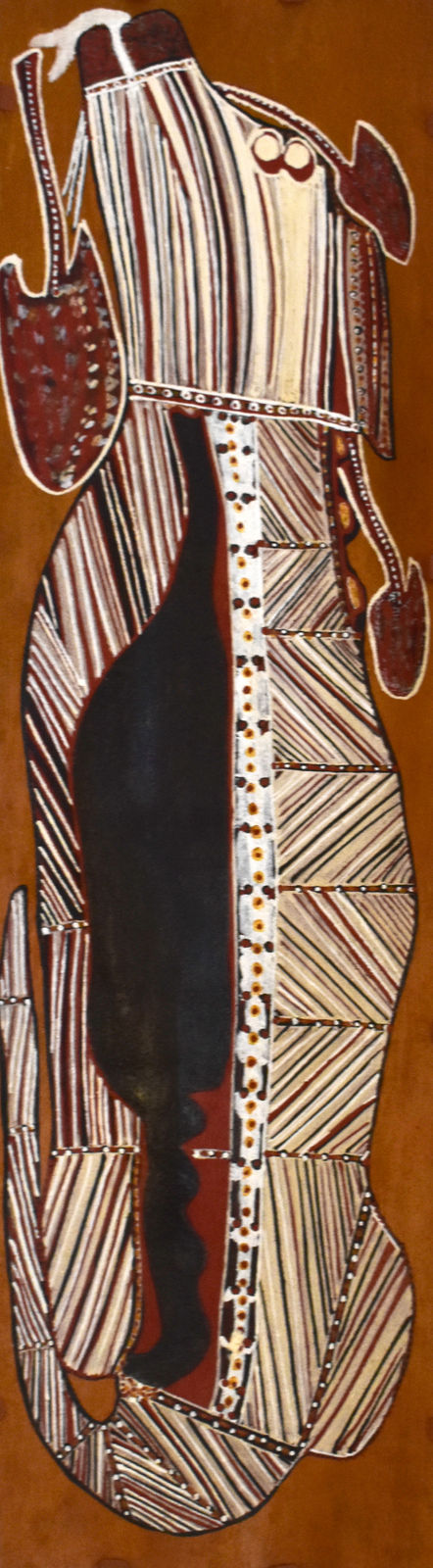 Joe Guymala, Ngalyod (Rainbow Serpent), 2017