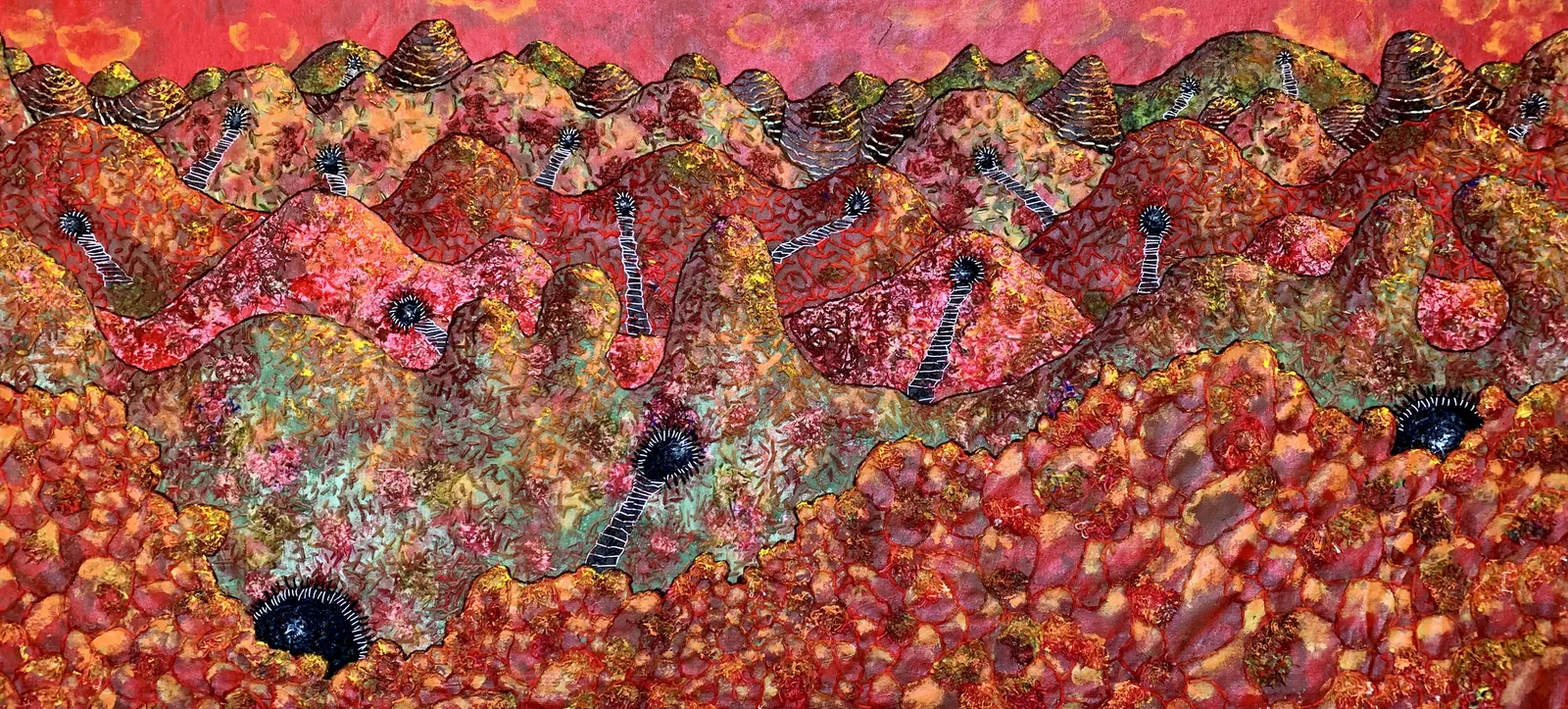 Stephen Eastaugh, REMOTELY CLOSE REGION WITH BLACK HOLES, 2020