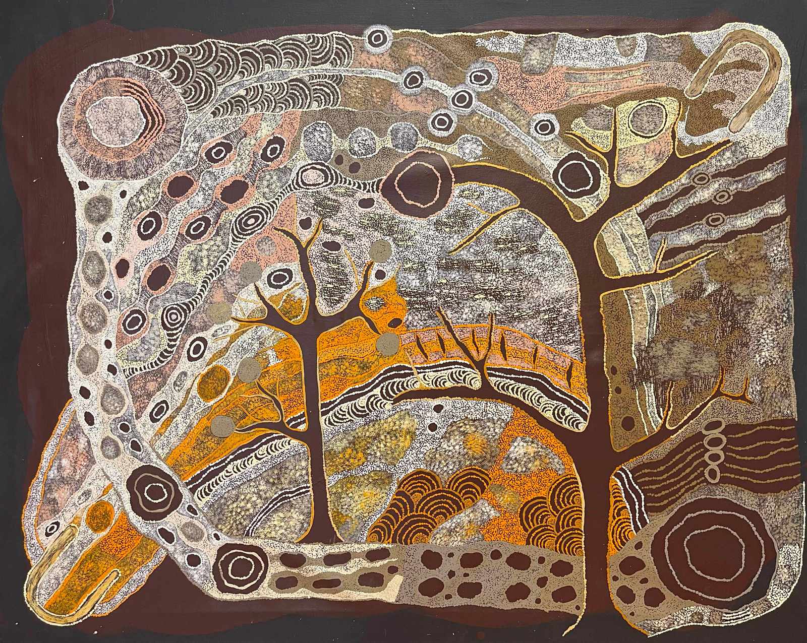 Tanya Umatji Tjapalyi, Ngayuku Ngunytjunku Tjukurpa (My Mother’s story), 2024